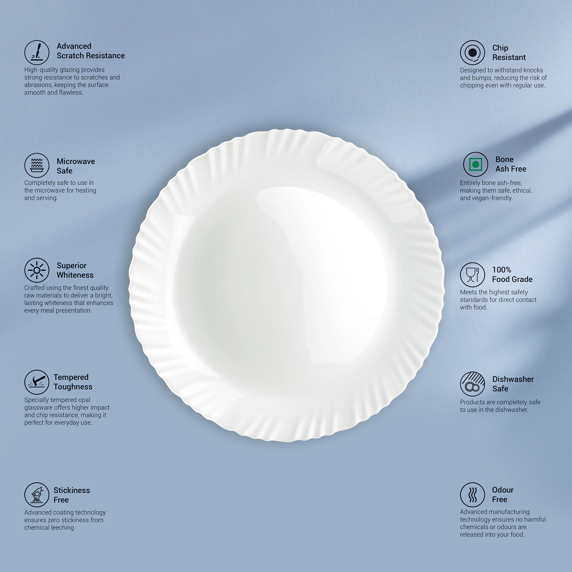 Aurelia Collection Dinner Set - LUNIS