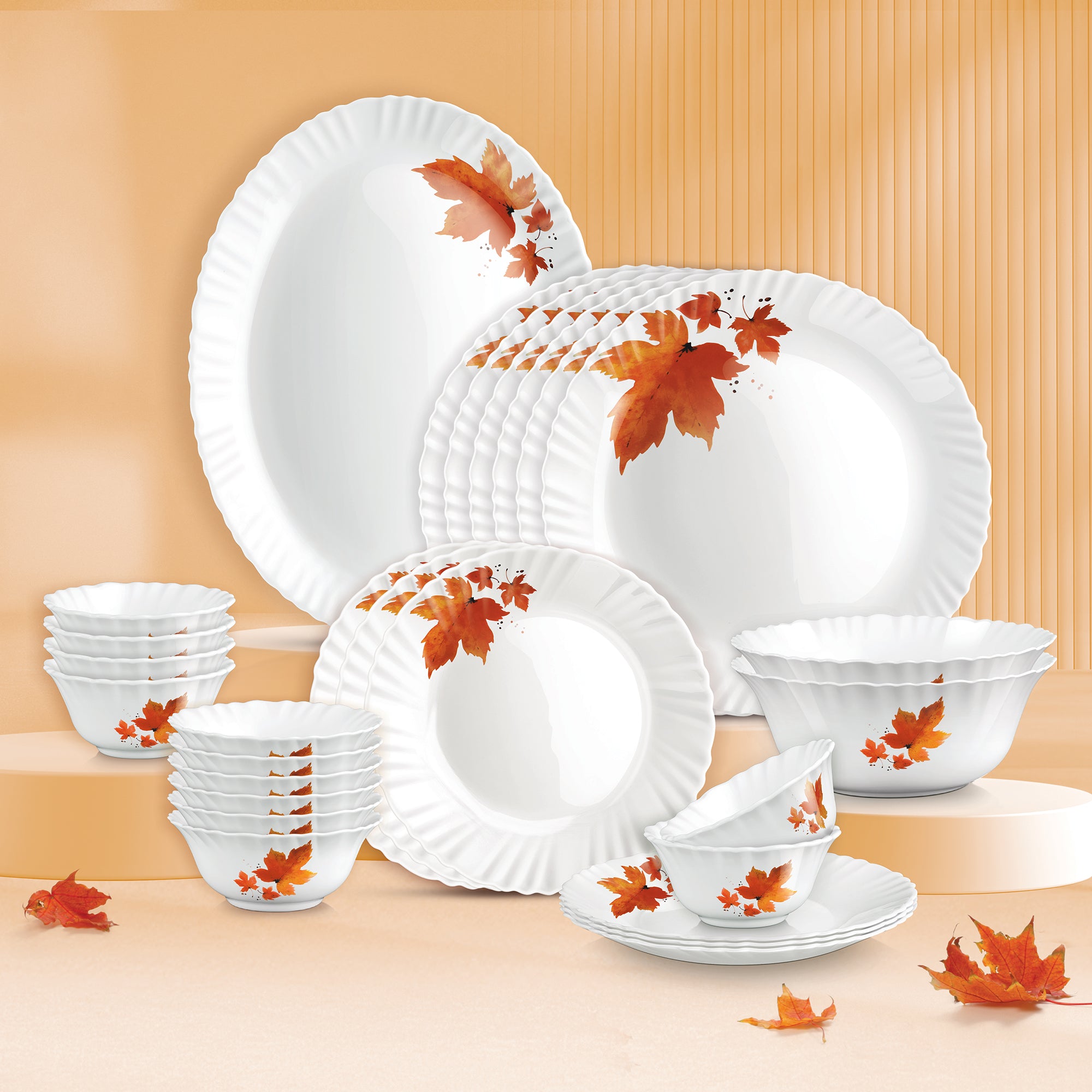【Rintosull】 Miso&アールグレイミルティ　セット Buy Dinner Set - Aurelia Mapelle Opalware Collection Online | Treo