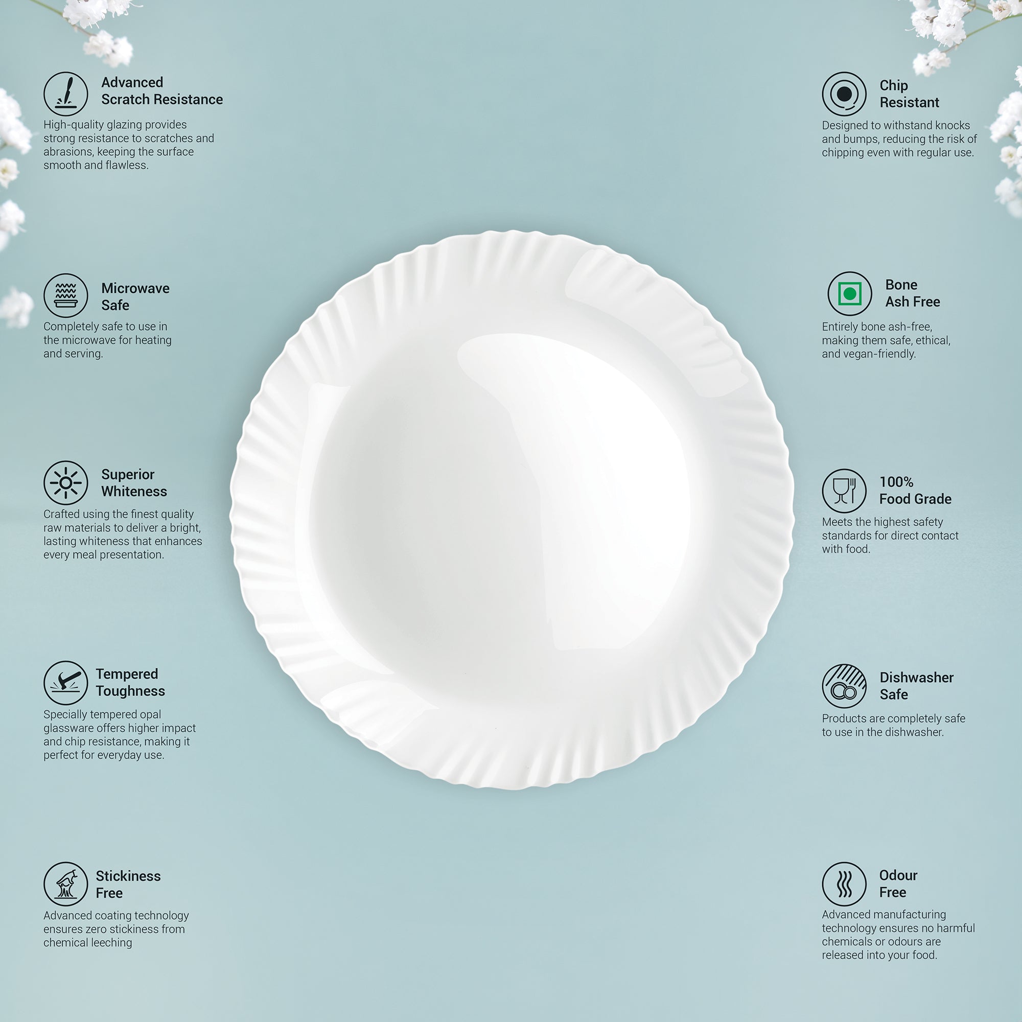 Aurelia Collection Dinner Set - MUREL