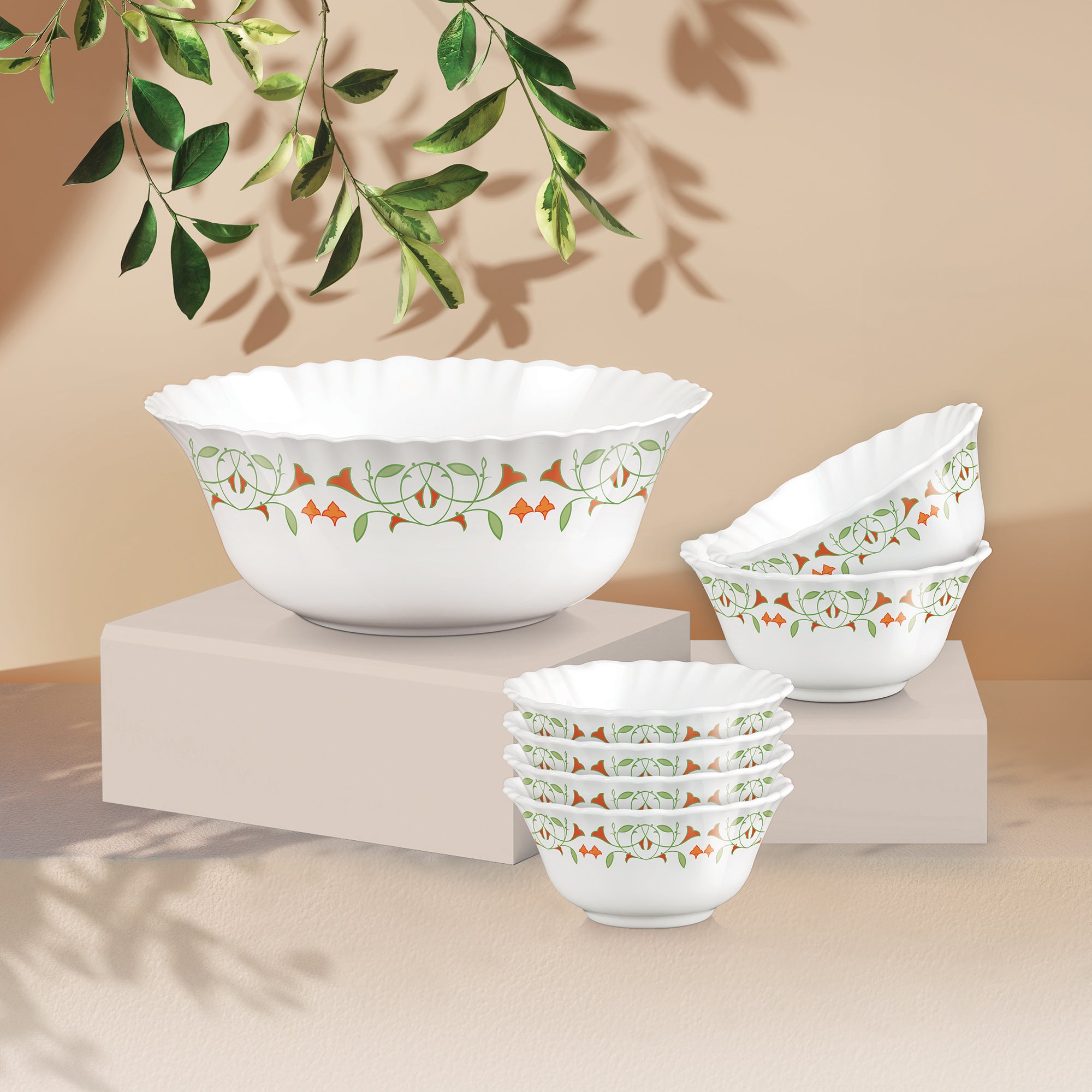 Aurelia Collection 7 Pcs Pudding Set - MEENA (Treo by Milton)