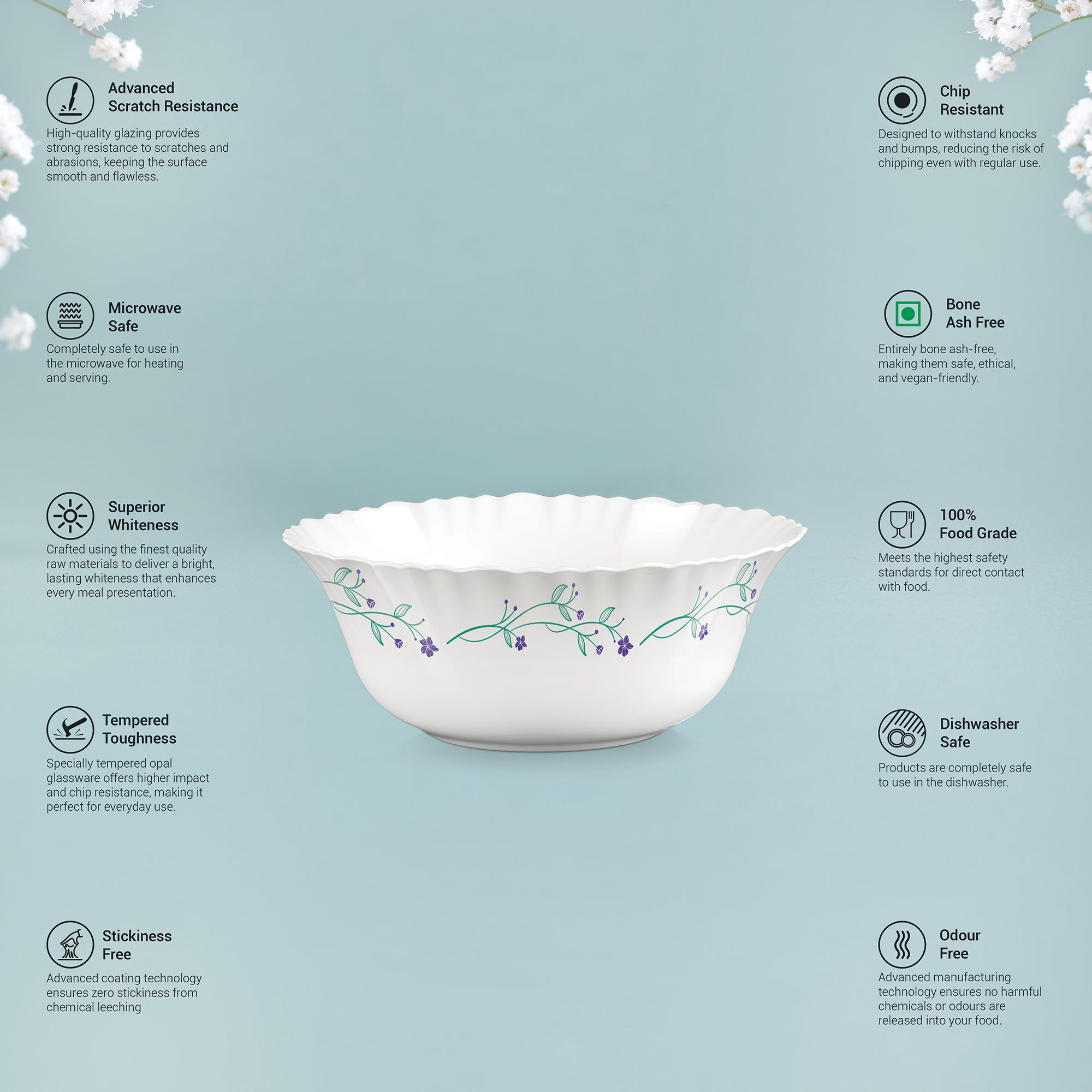 Aurelia Collection 7 Pcs Pudding Set - MUREL (Treo by Milton)