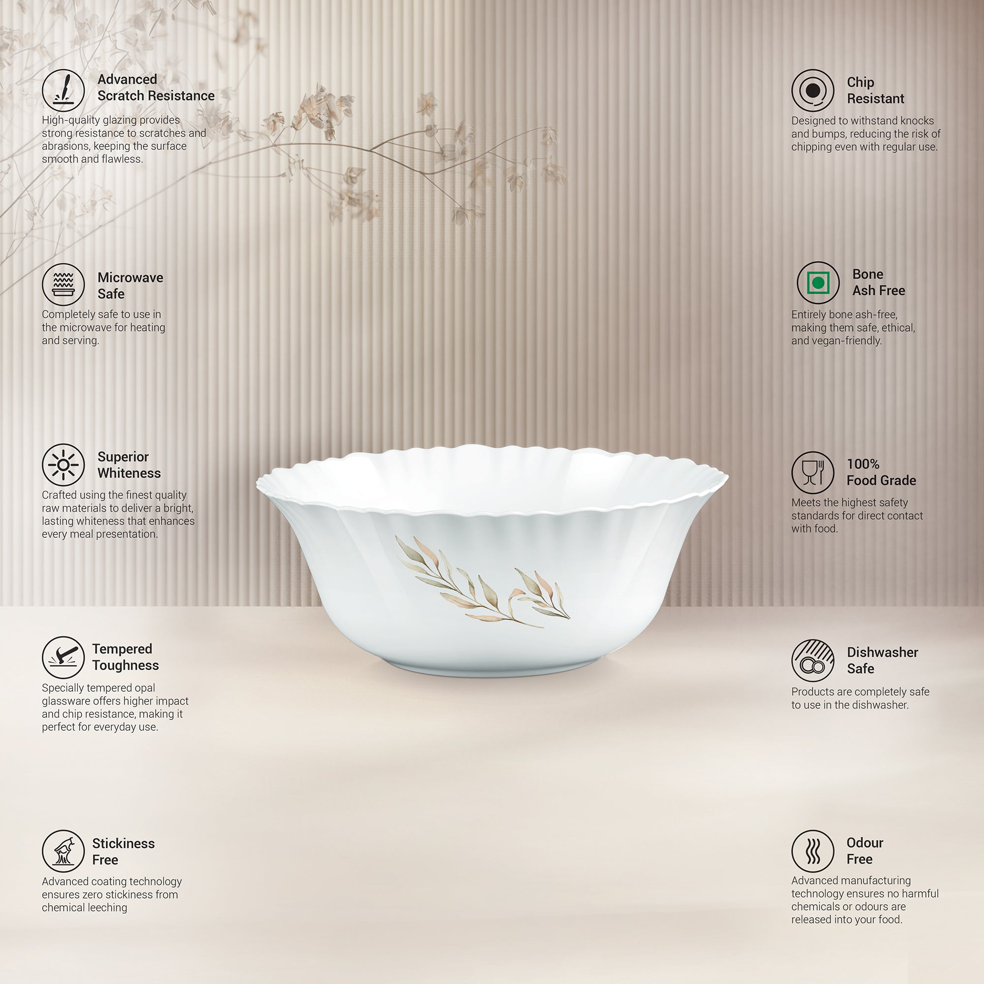 Aurelia Collection 7 Pcs Pudding Set - SELENE (Treo by Milton)