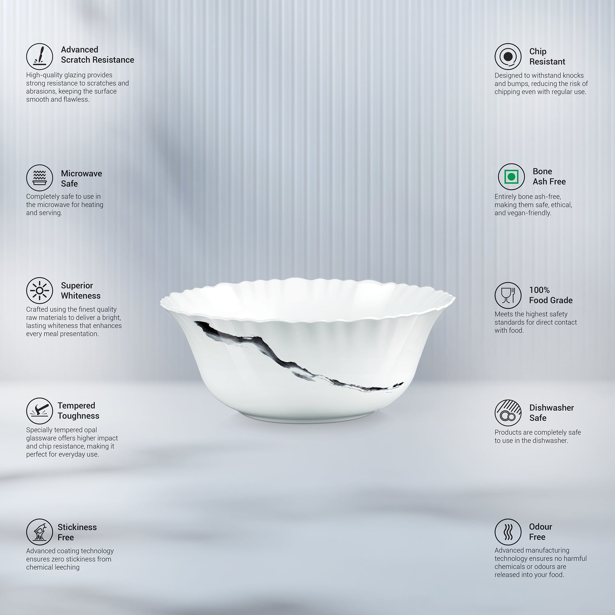 Aurelia Collection 7 Pcs Pudding Set - STRIA (Treo by Milton)