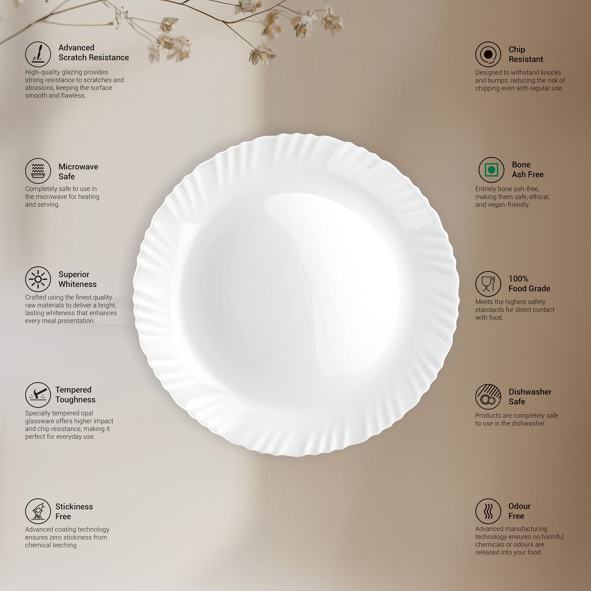 Aurelia Collection Dinner Set - SELENE