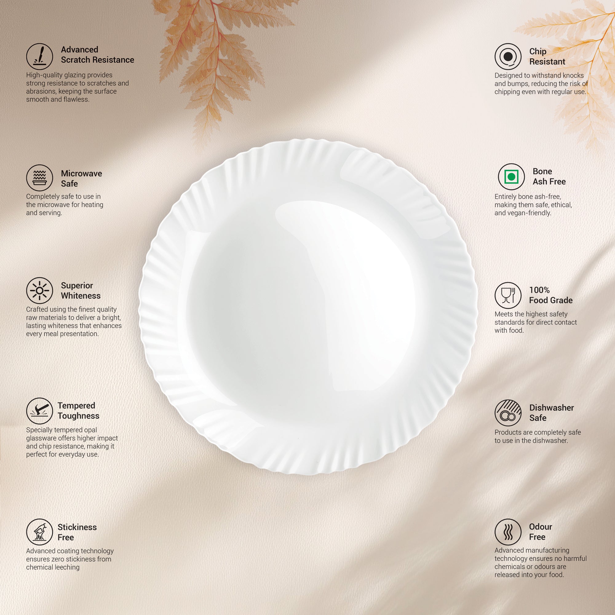 Aurelia Collection Dinner Set - SILVIA