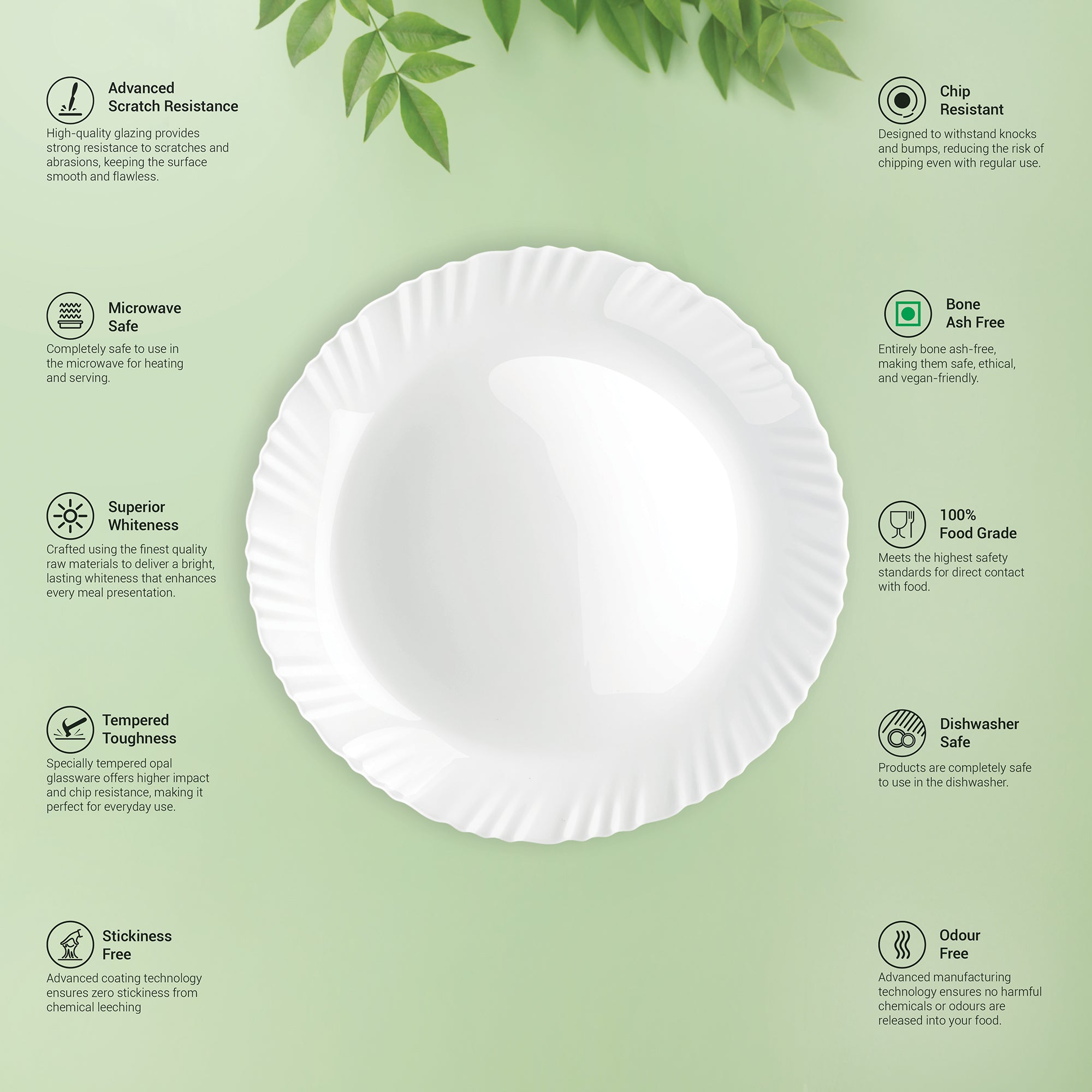 Aurelia Collection Dinner Set - VERDINIA