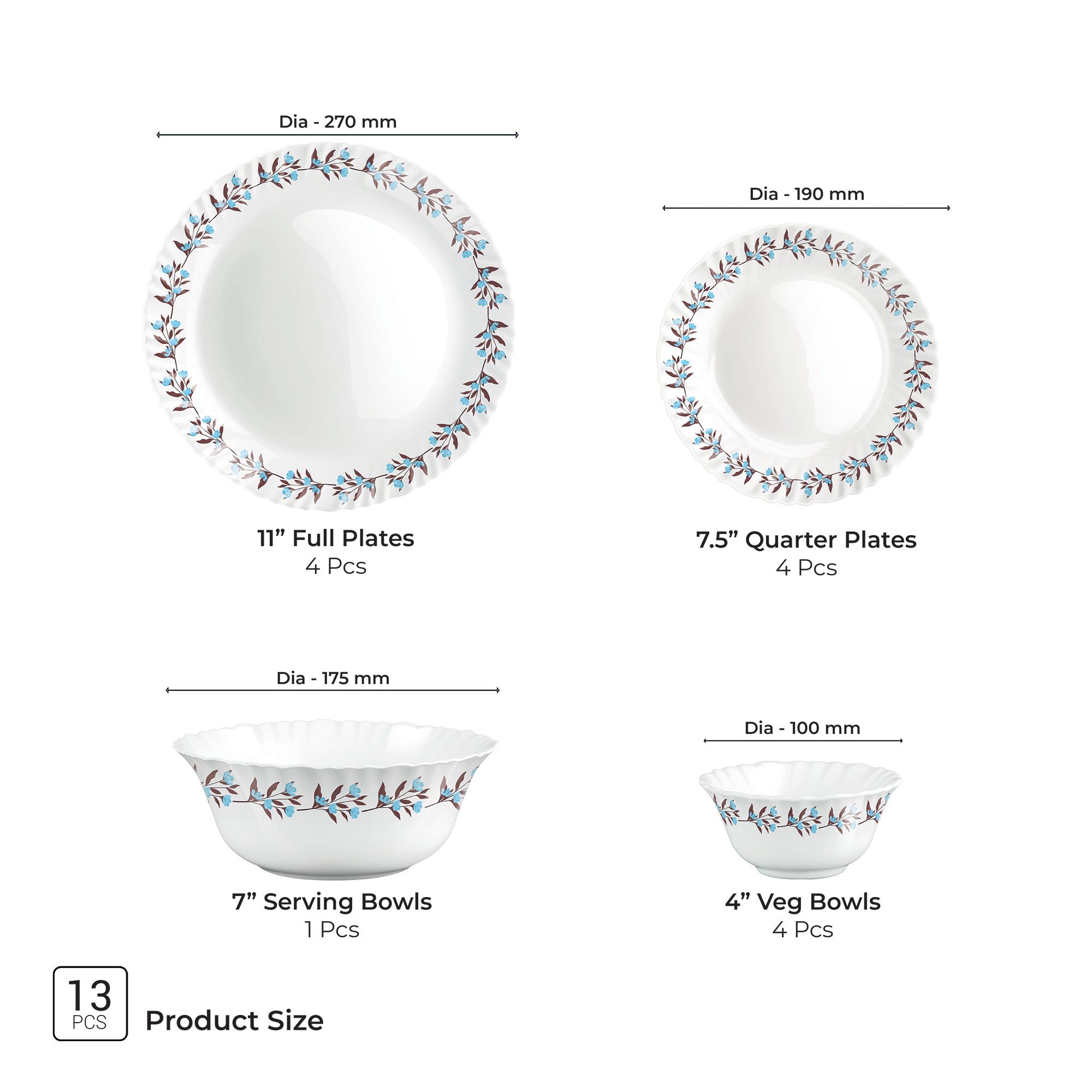 Aurelia Collection Dinner Set - LAVELLE
