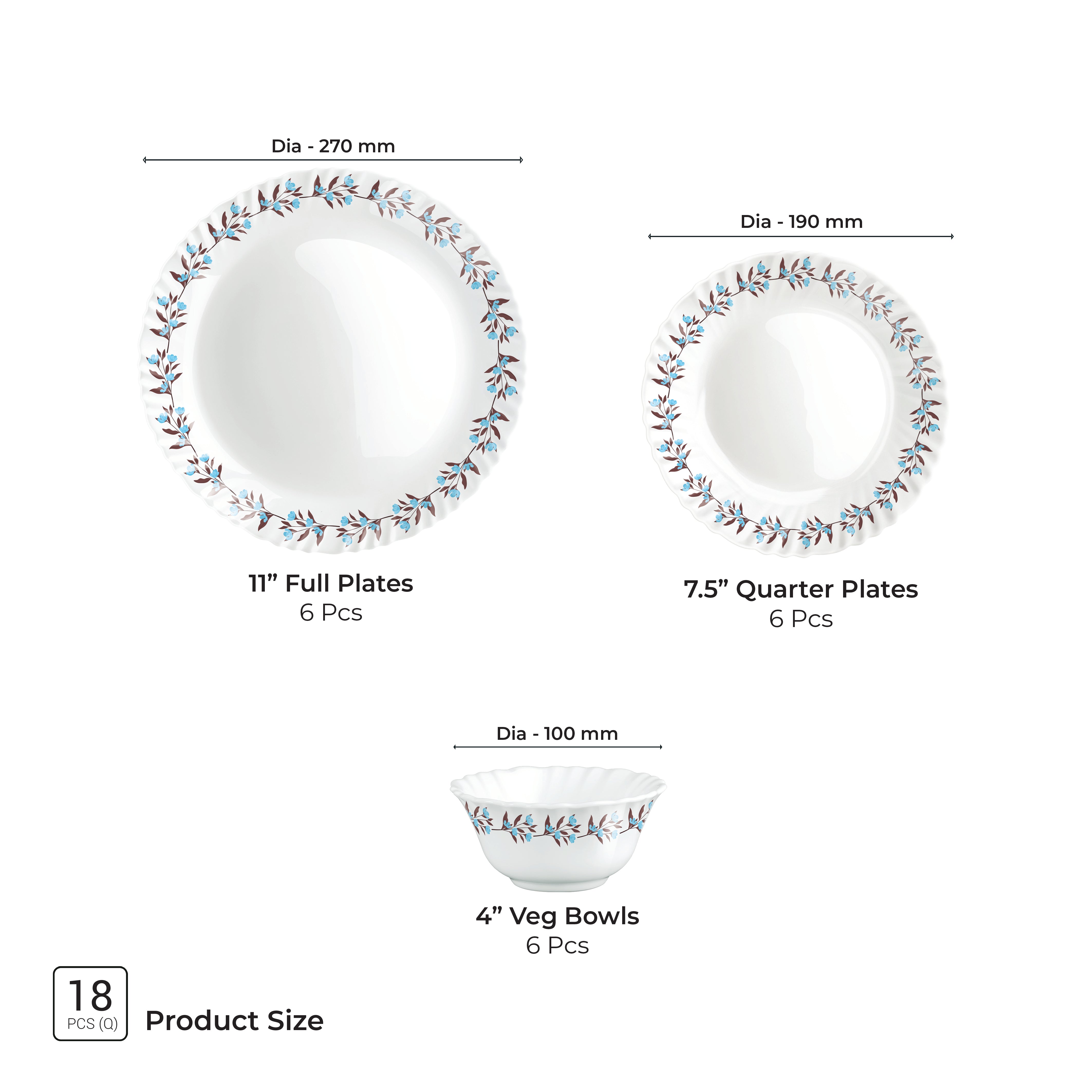 Aurelia Collection Dinner Set - LAVELLE