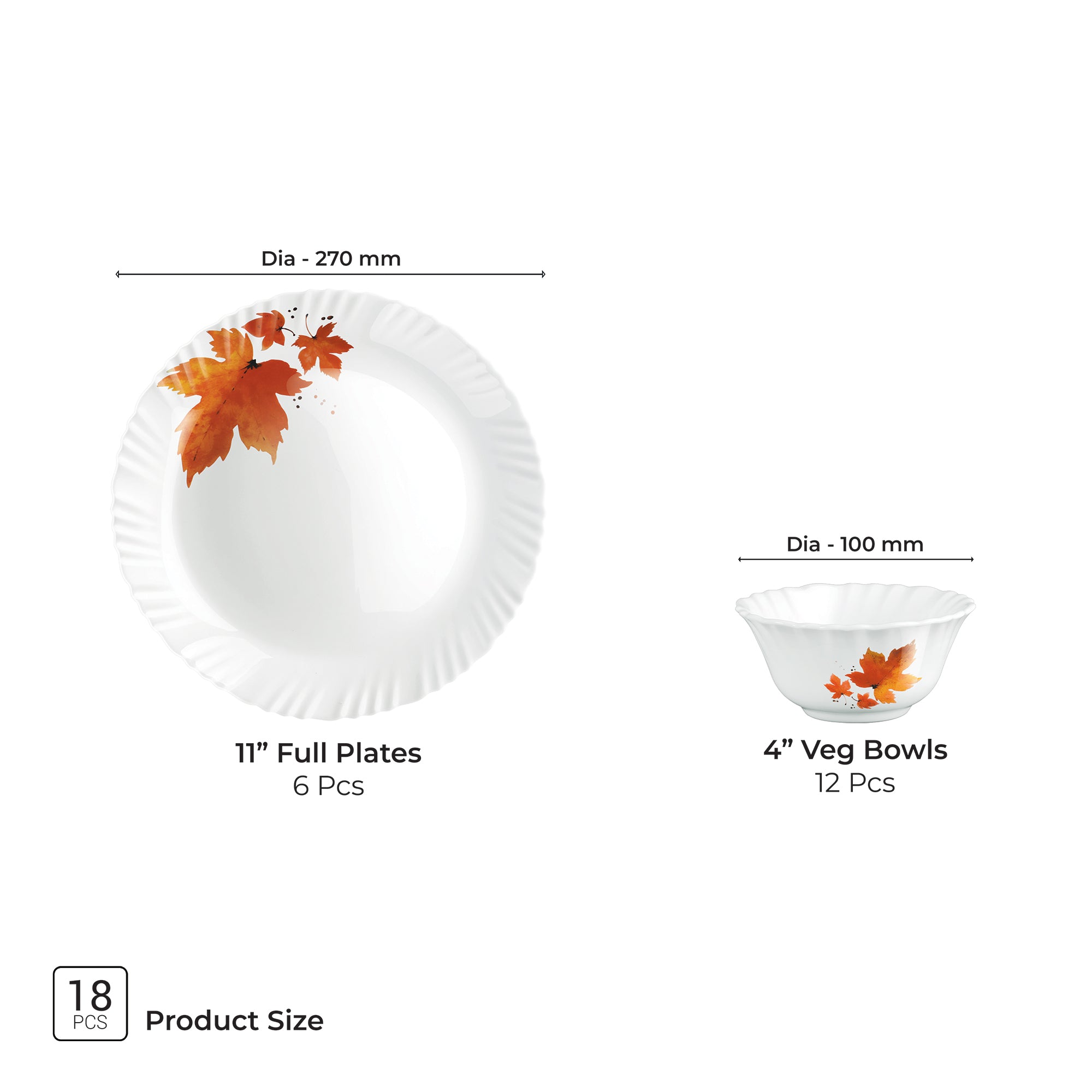 Aurelia Collection Dinner Set - MAPELLE