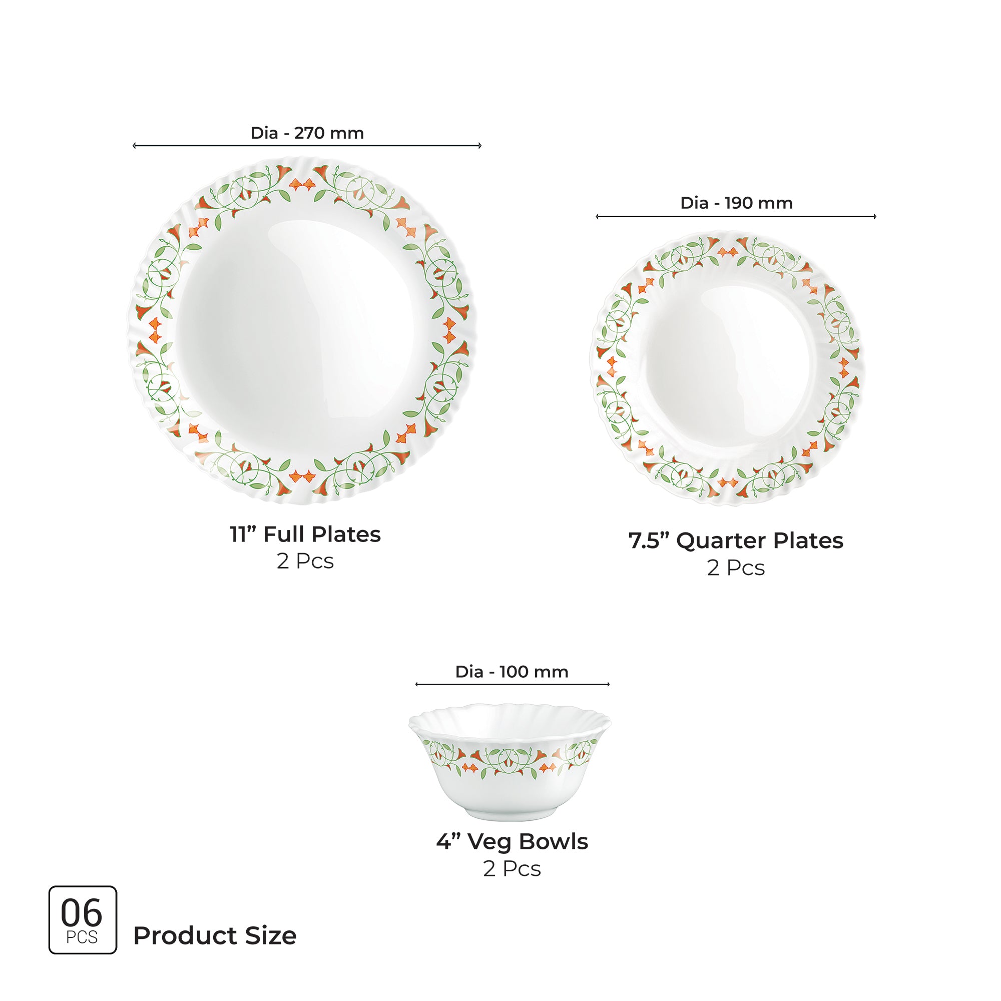 Aurelia Collection Dinner Set - MEENA