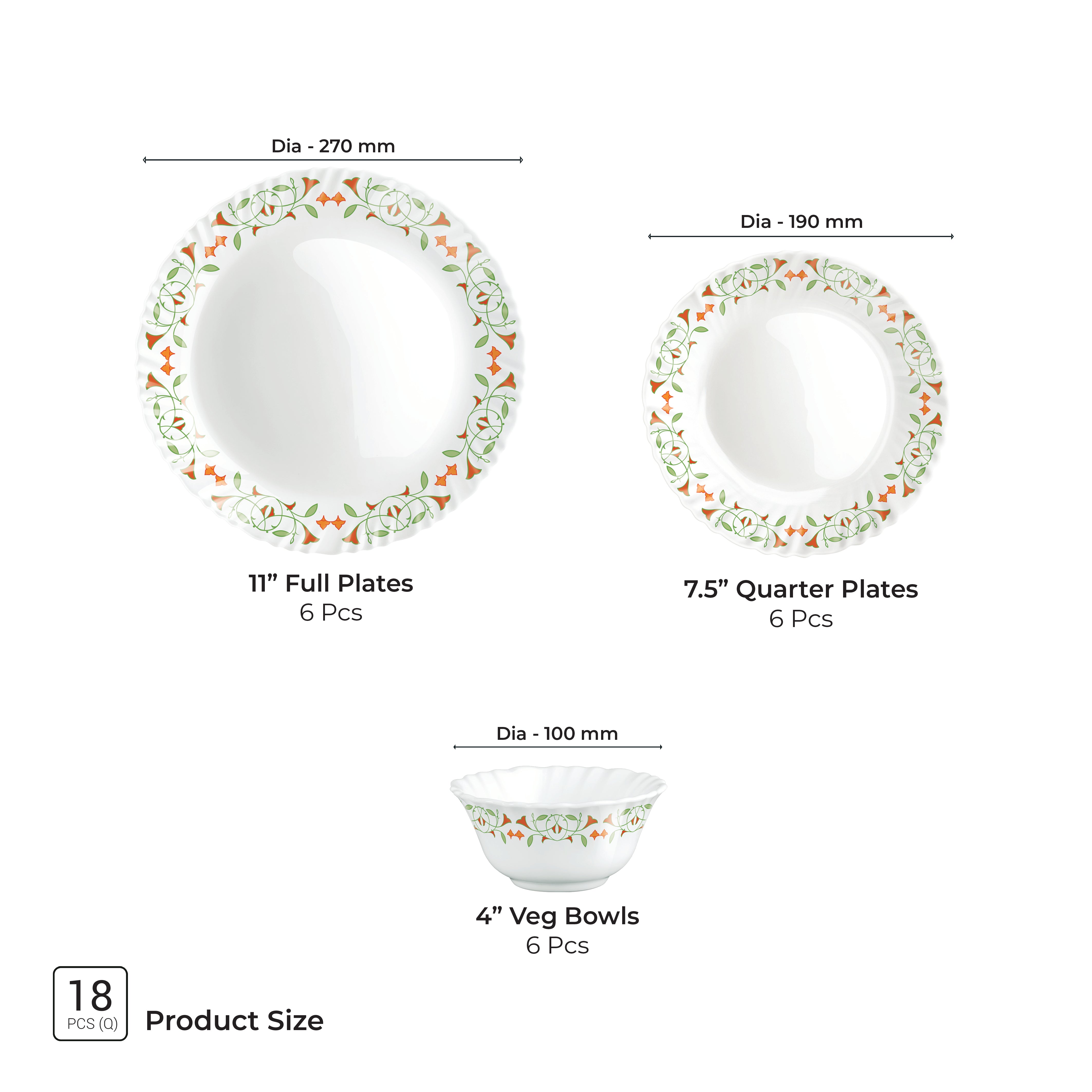 Aurelia Collection Dinner Set - MEENA