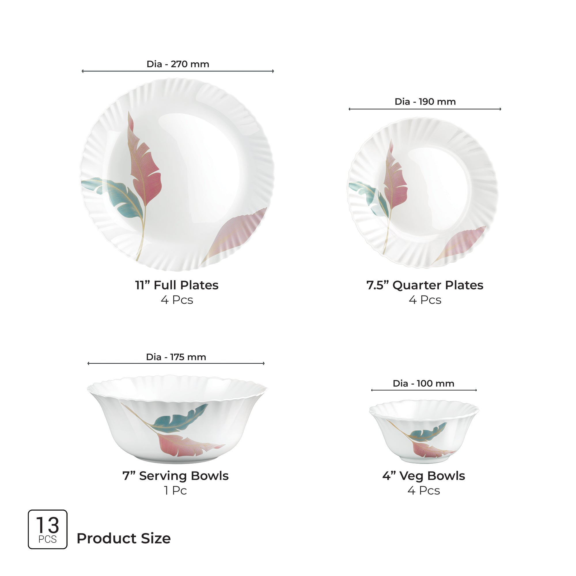 Aurelia Collection Dinner Set - PALMA