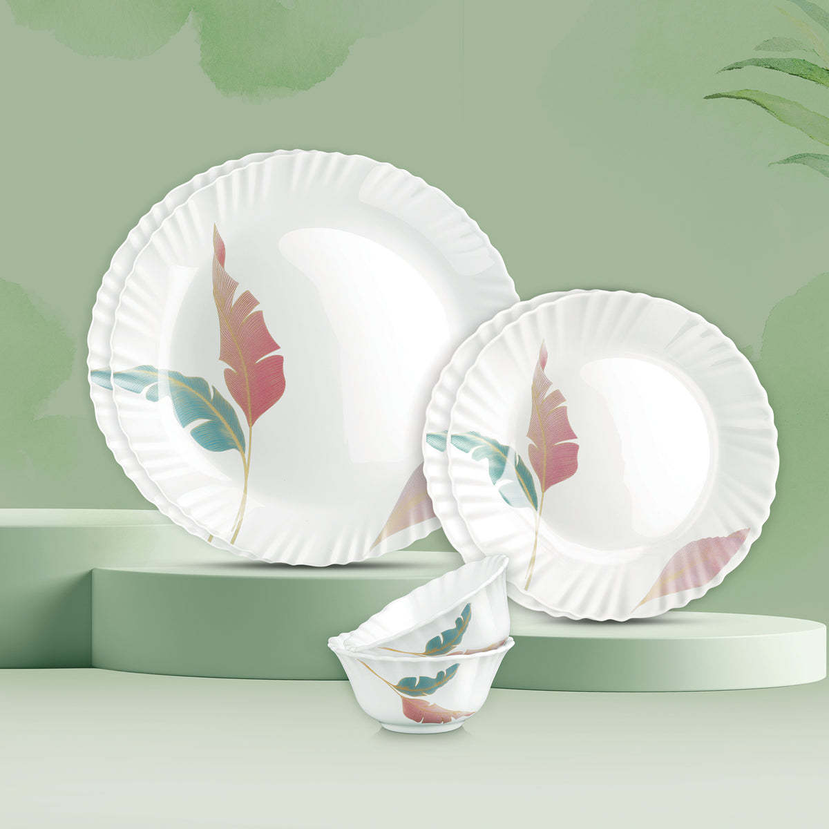 Aurelia Collection Dinner Set - PALMA - 6 Pcs