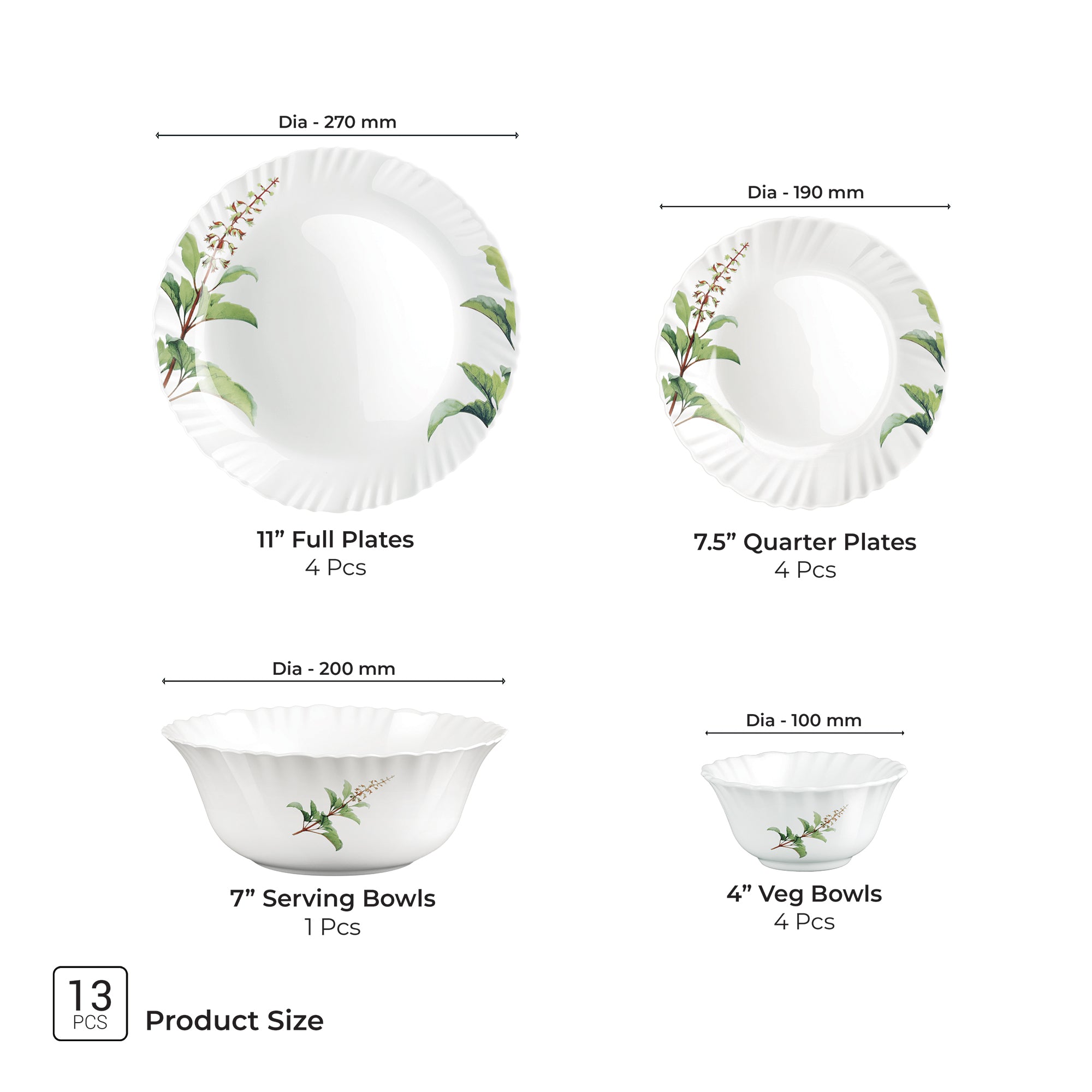 Aurelia Collection Dinner Set - SAVIRA