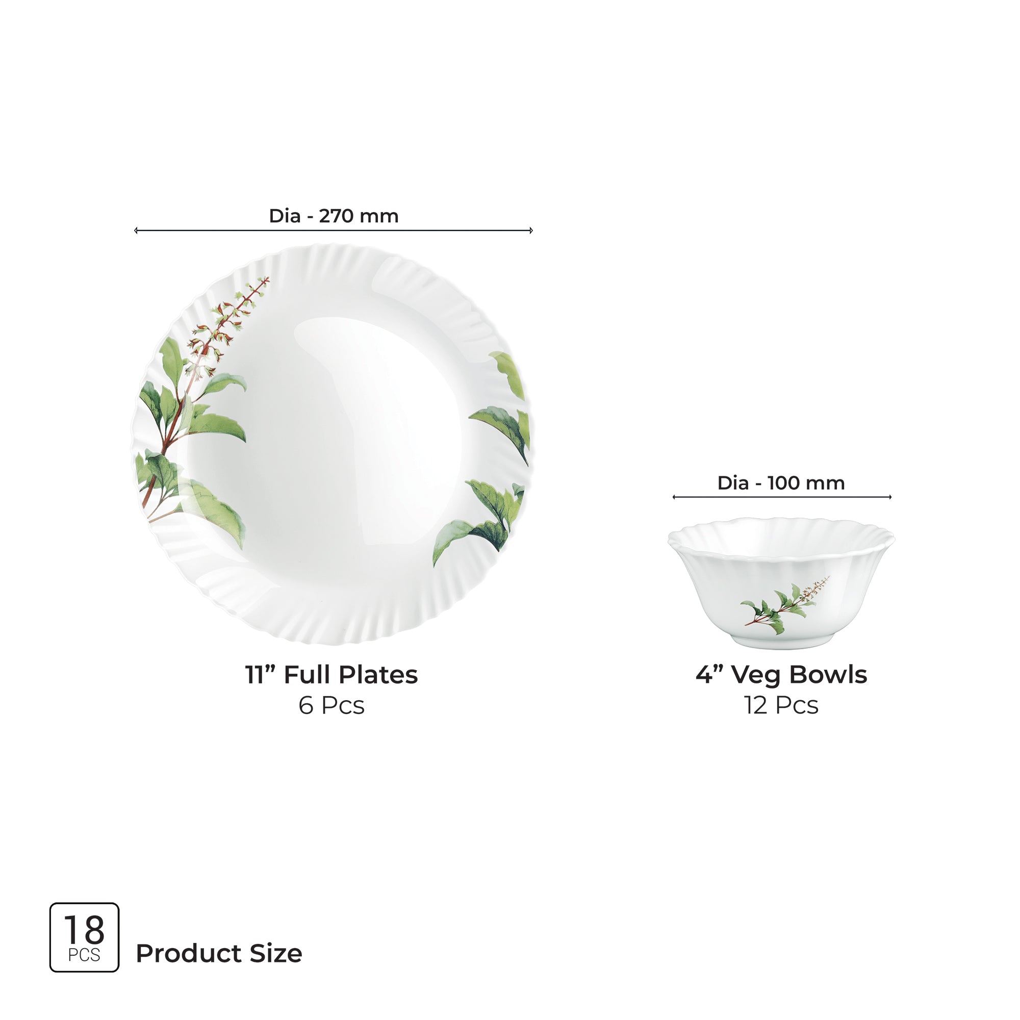 Aurelia Collection Dinner Set - SAVIRA