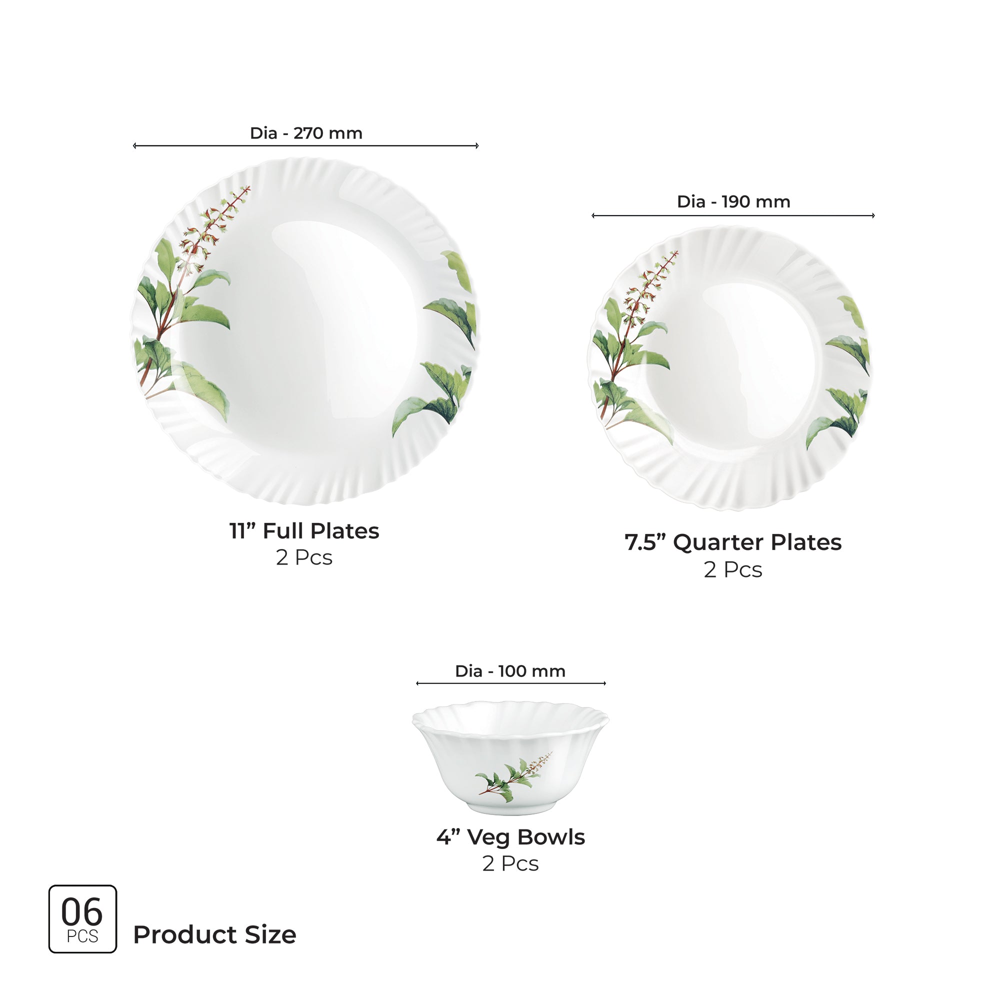 Aurelia Collection Dinner Set - SAVIRA