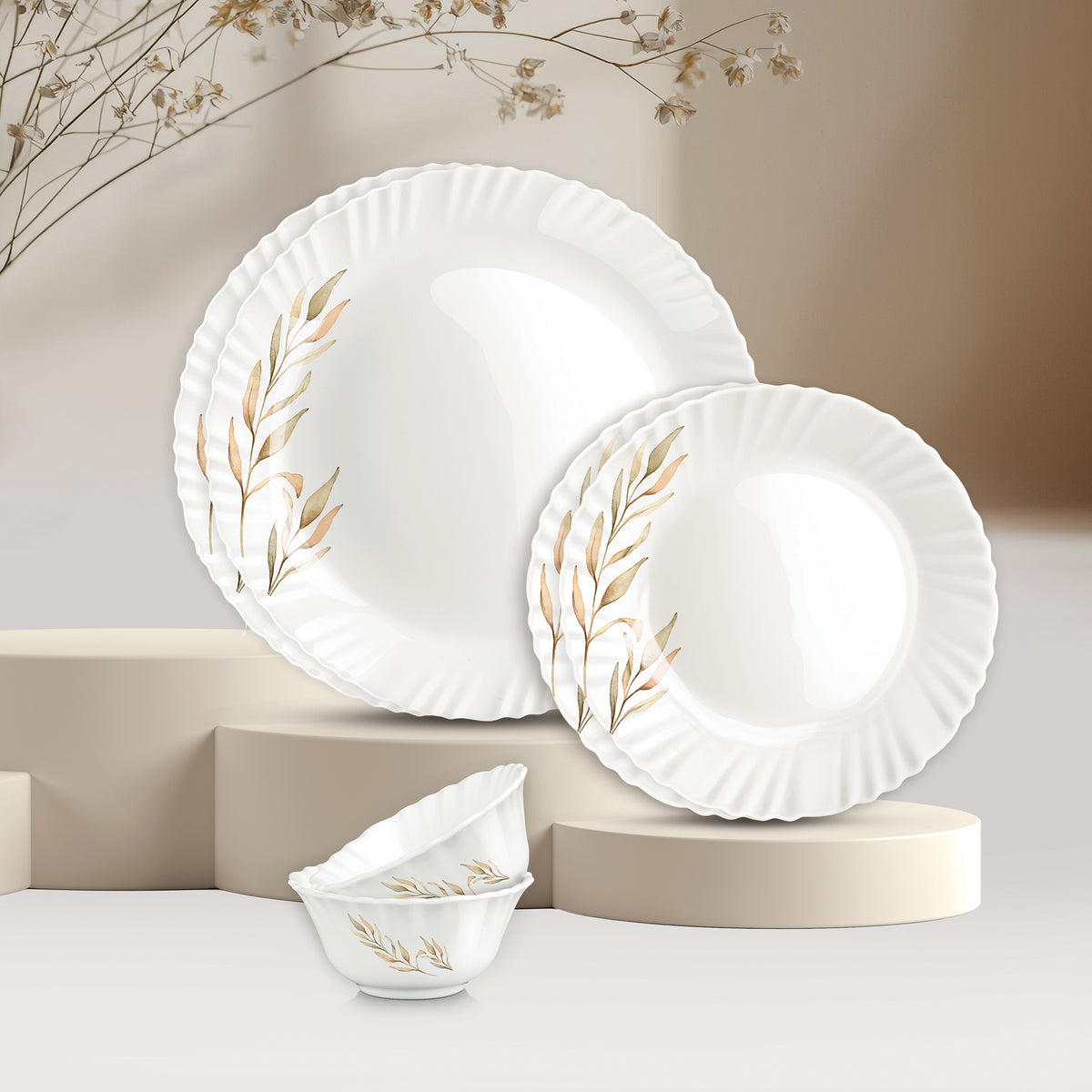 Aurelia Collection Dinner Set - SELENE - 6 pcs