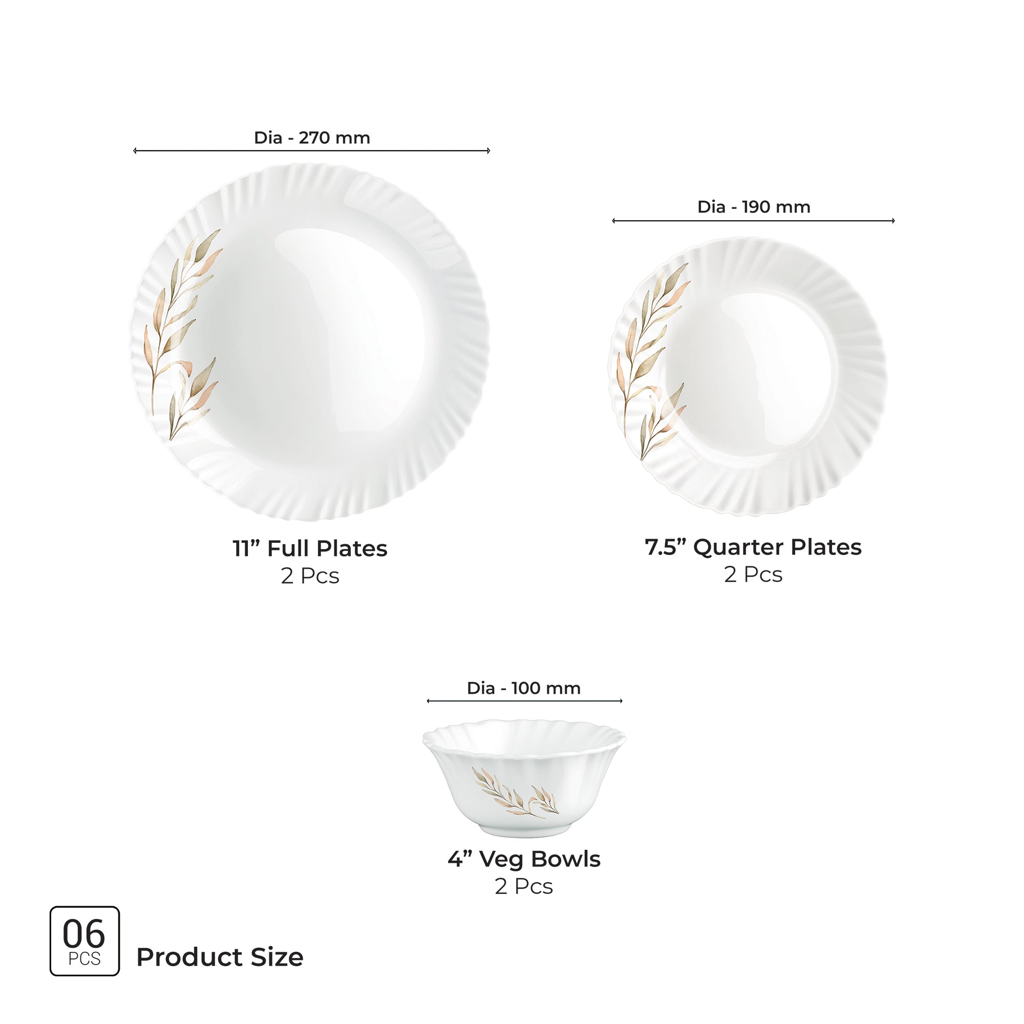 Aurelia Collection Dinner Set - SELENE