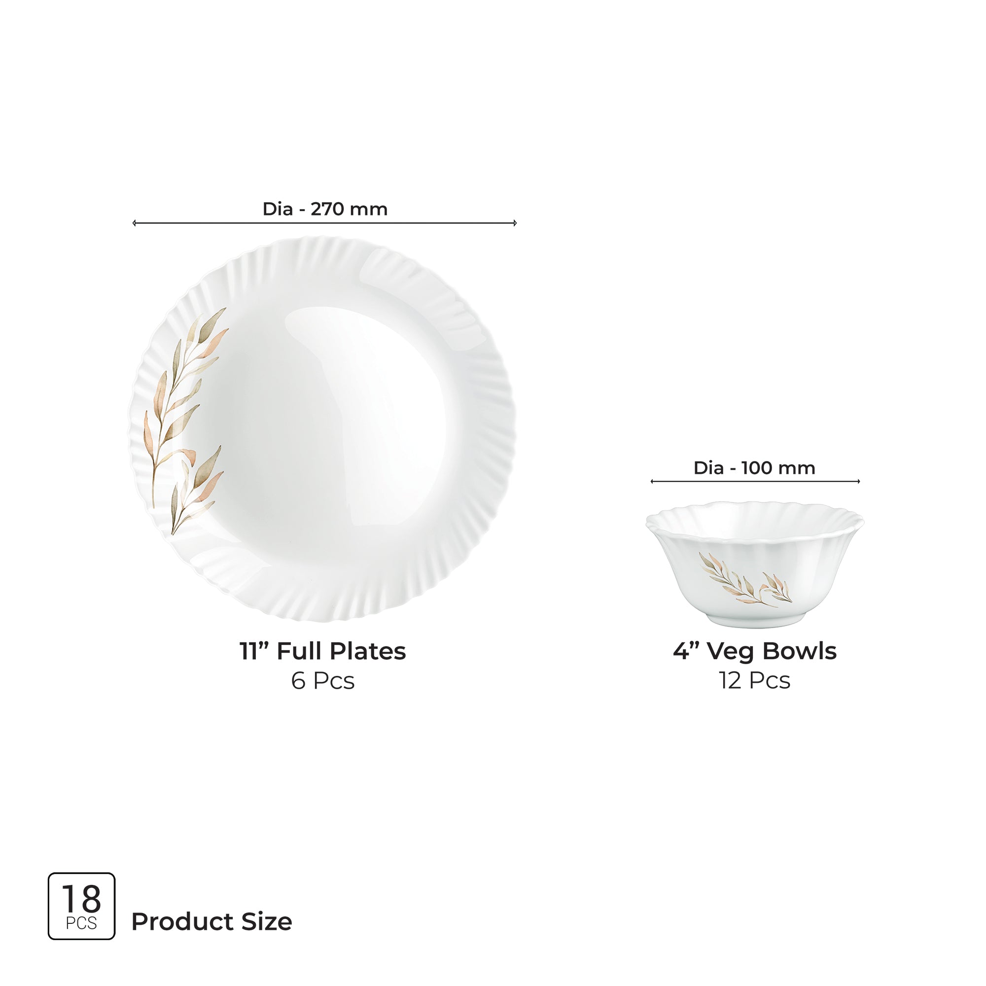 Aurelia Collection Dinner Set - SELENE