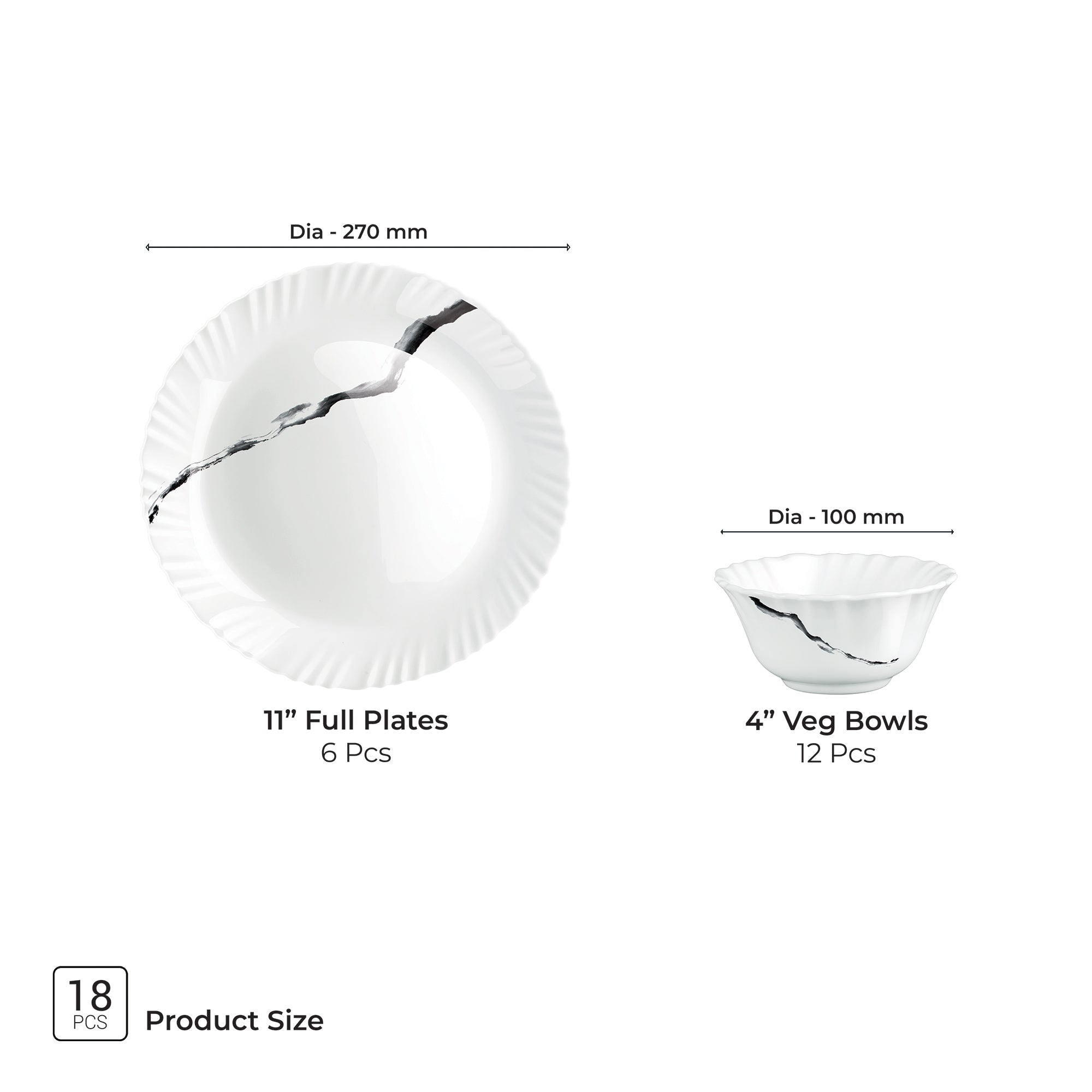 Aurelia Collection Dinner Set - STRIA