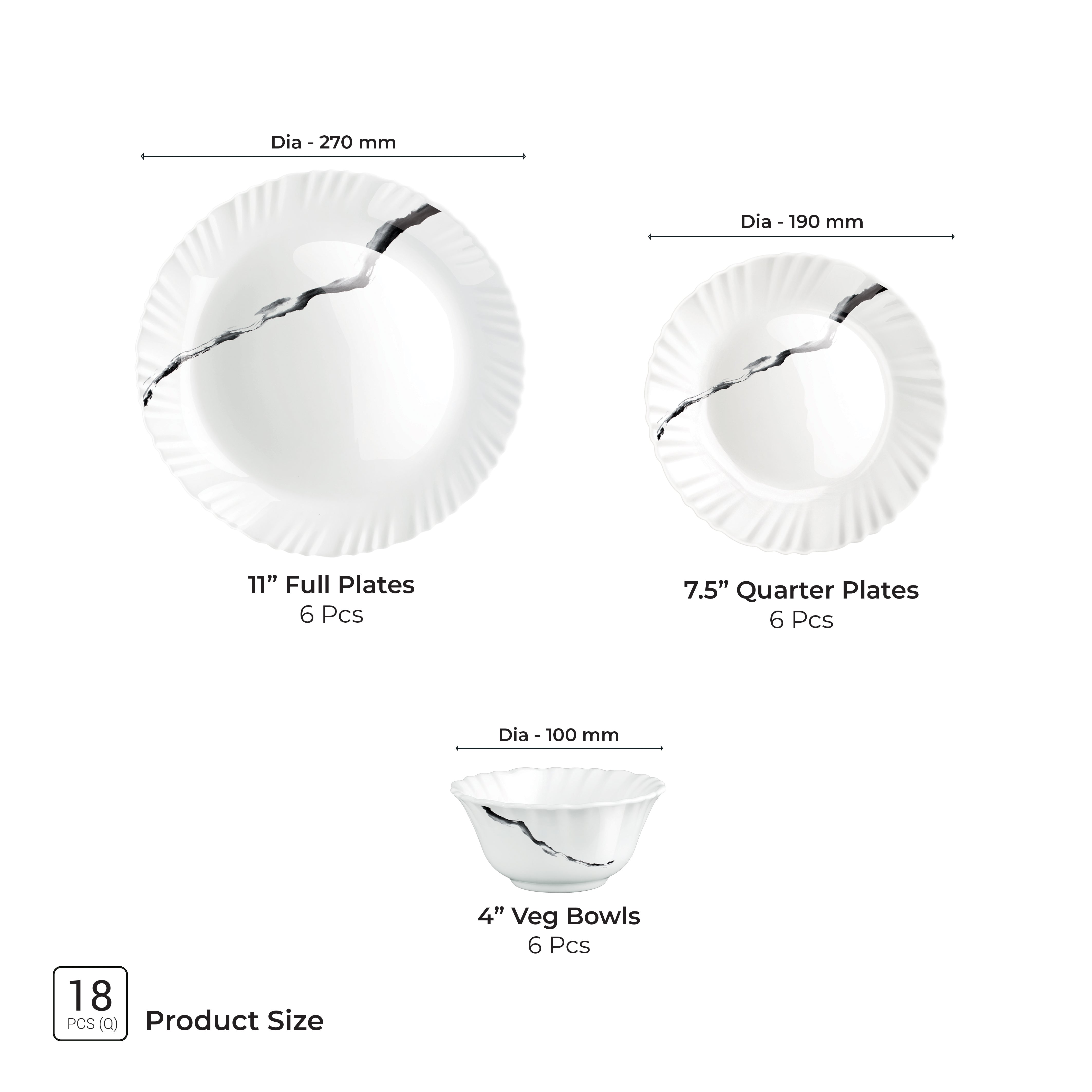 Aurelia Collection Dinner Set - STRIA