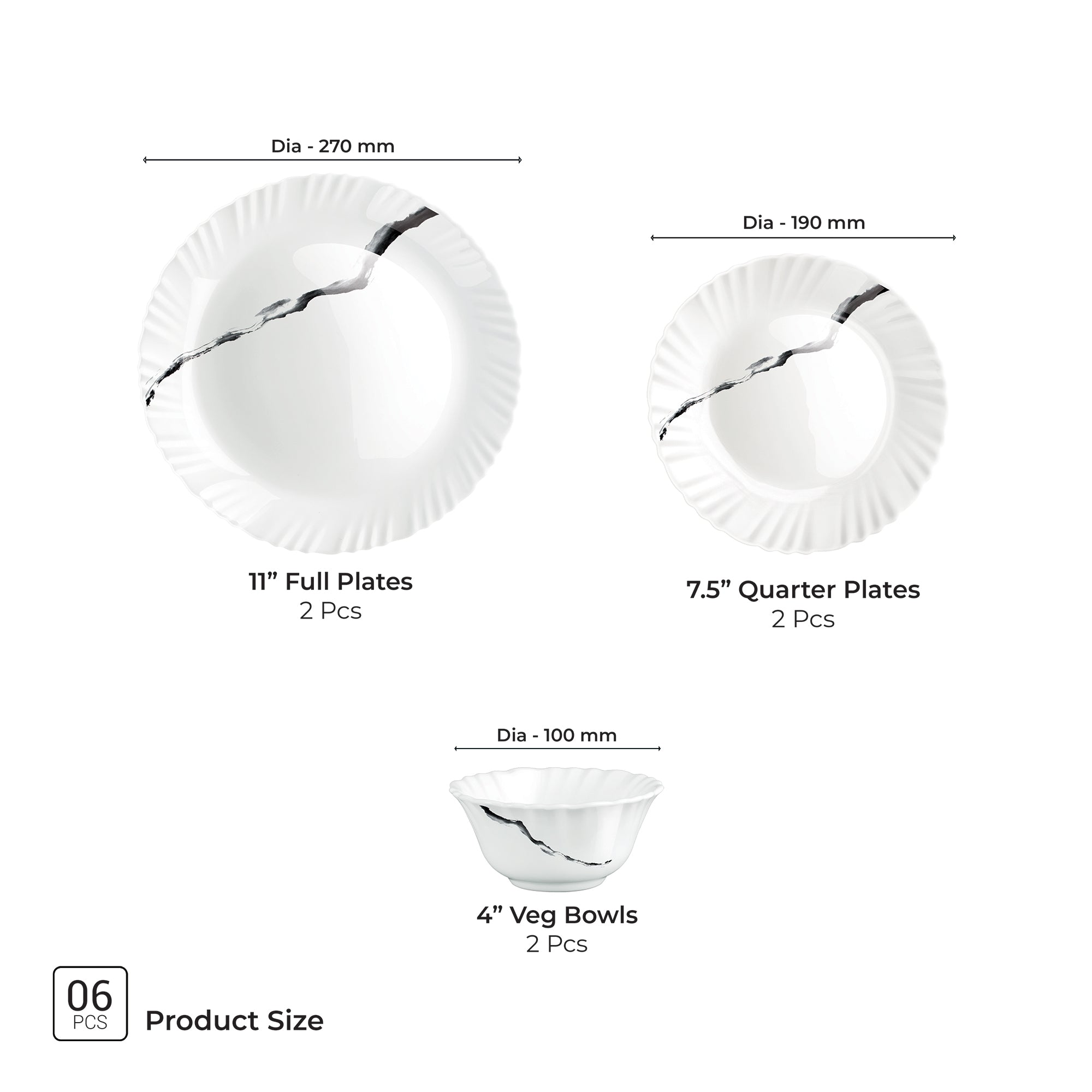 Aurelia Collection Dinner Set - STRIA