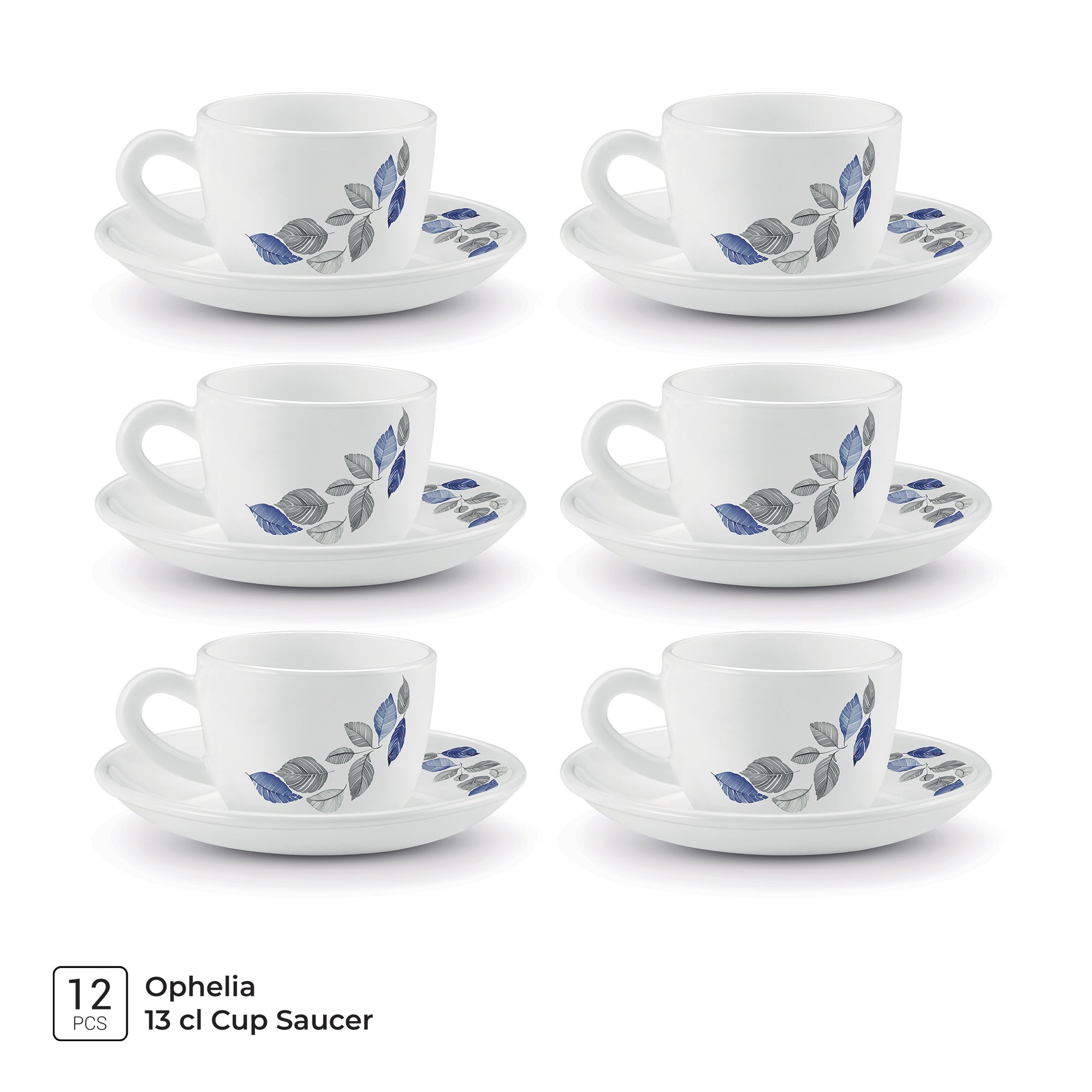 Ophelia 13 CL Cup Saucer Set - LUNIS (Treo by Milton)