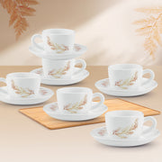 Ophelia 13 CL Cup Saucer Set - SILVIA (Treo by Milton)