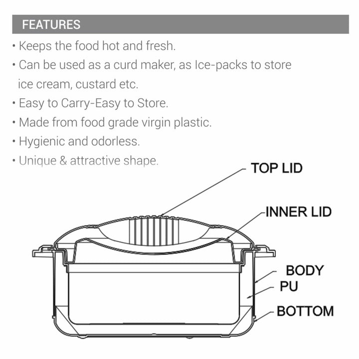 Buy Milton New Orchid Stainless Steel Casserole