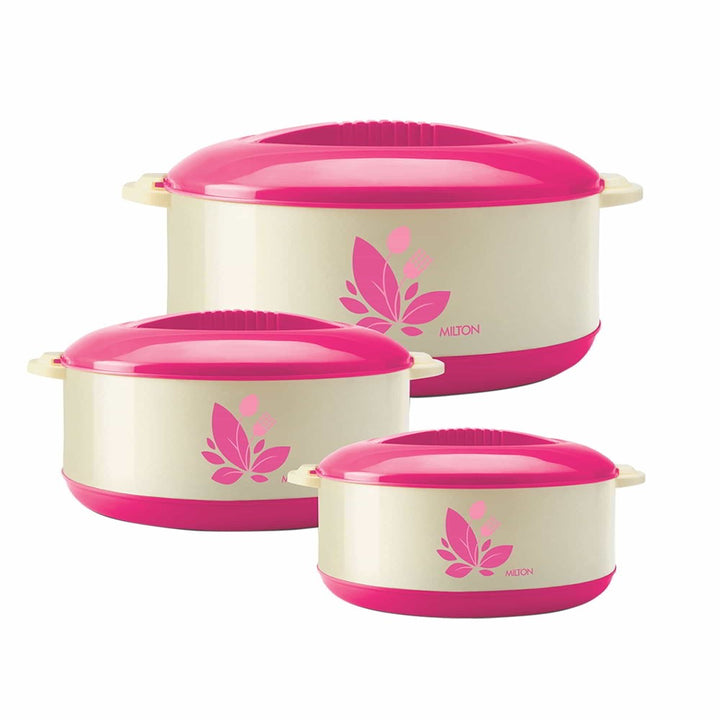 Orchid Insulated Stainless Steel Casserole (Milton)