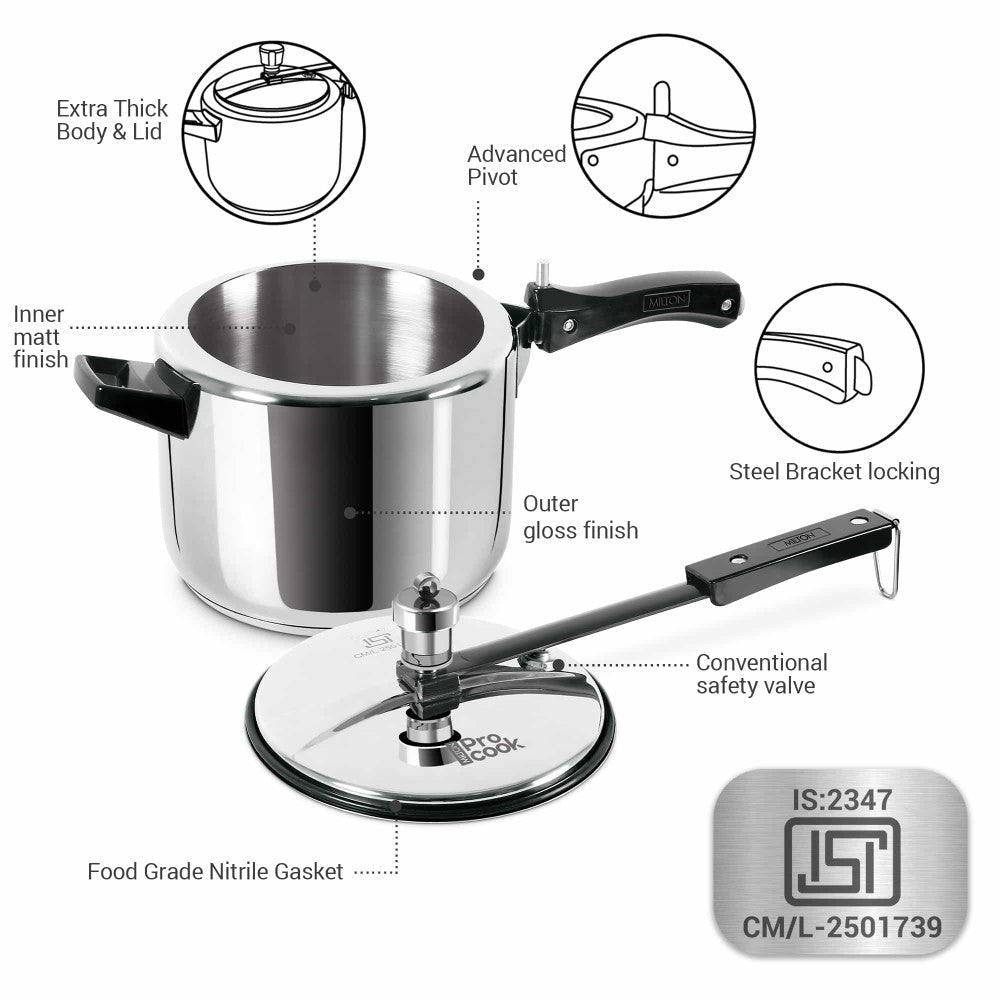 Inside Lid Buy Pressure Cooker Inner Lid Online in India at Best Price | Milton ...