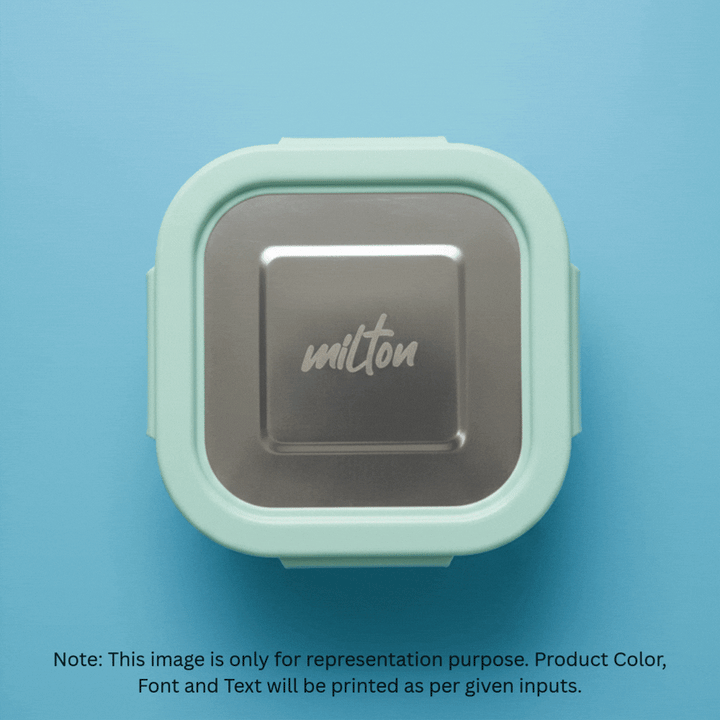 Personalized Cool Touch - Square Container (Milton)