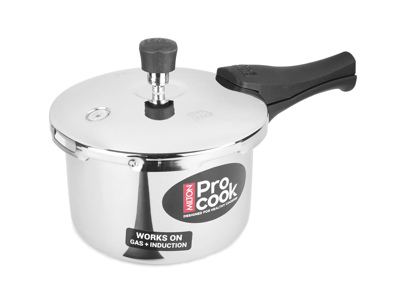 Milton ProCook Stainless Steel Pressure Cooker Outer Lid