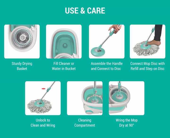 Prime Mop Cleaning Kit (Spotzero by Milton)