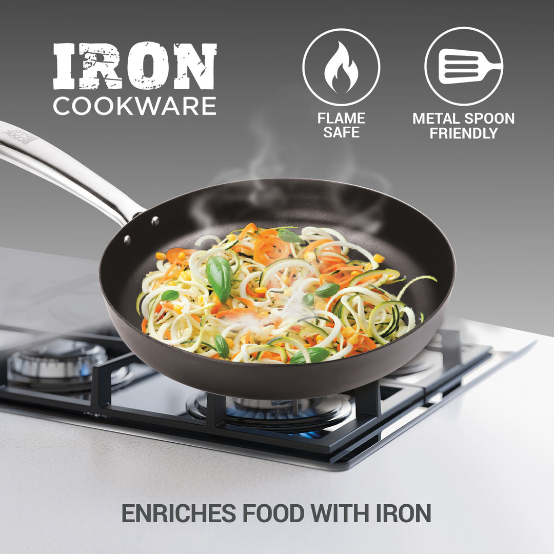 Non Stick Iron Fry Pan (Milton Procook)