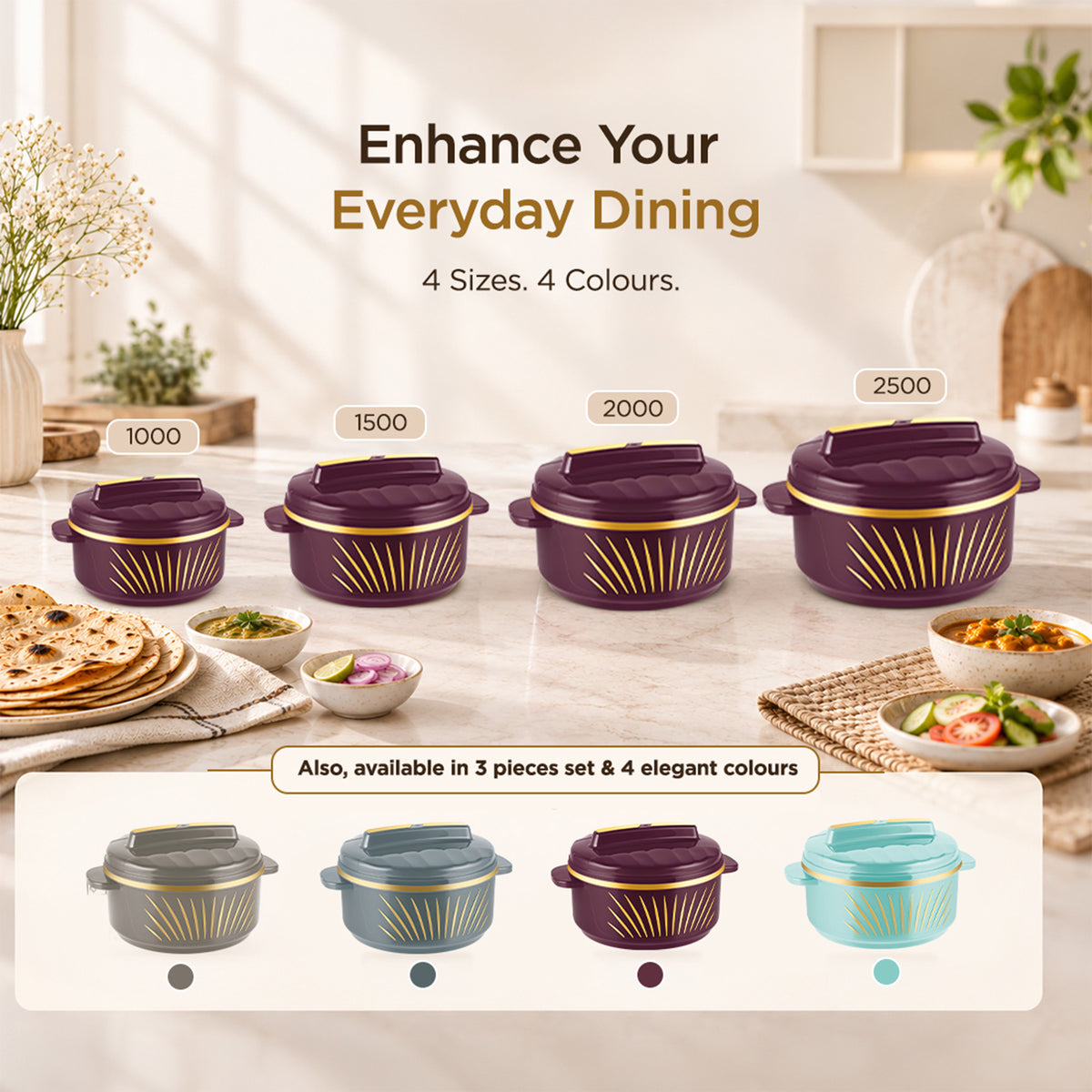 {Purple | 750 ml,Purple | 1250 ml,Purple | 1900 ml,Purple | 2100 ml,Purple | JR Set (500/1000/1500)}