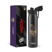 Sports Reva UV Printing Stainless Steel Bottle - Kolkata Knight Riders (KKR) - Milton