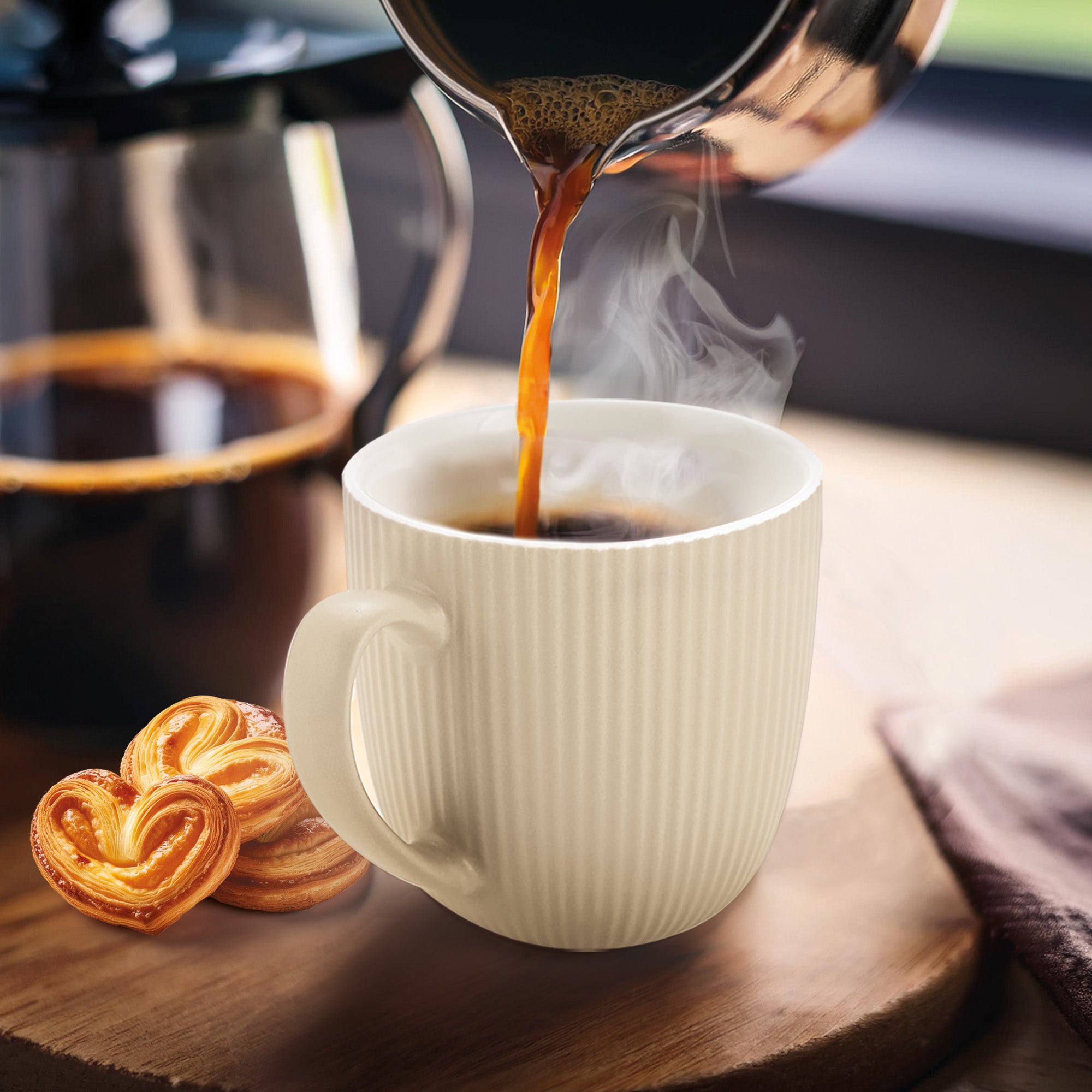 Ridge Ceramic Mug (Treo by Milton)