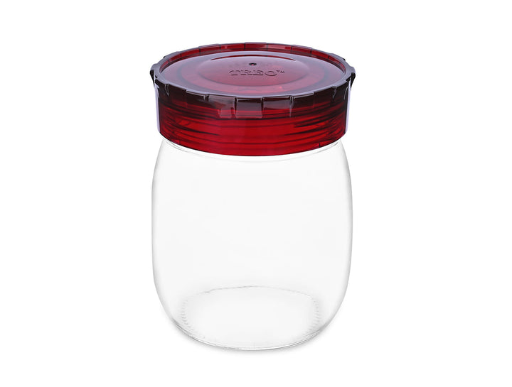 Round Glass Jar