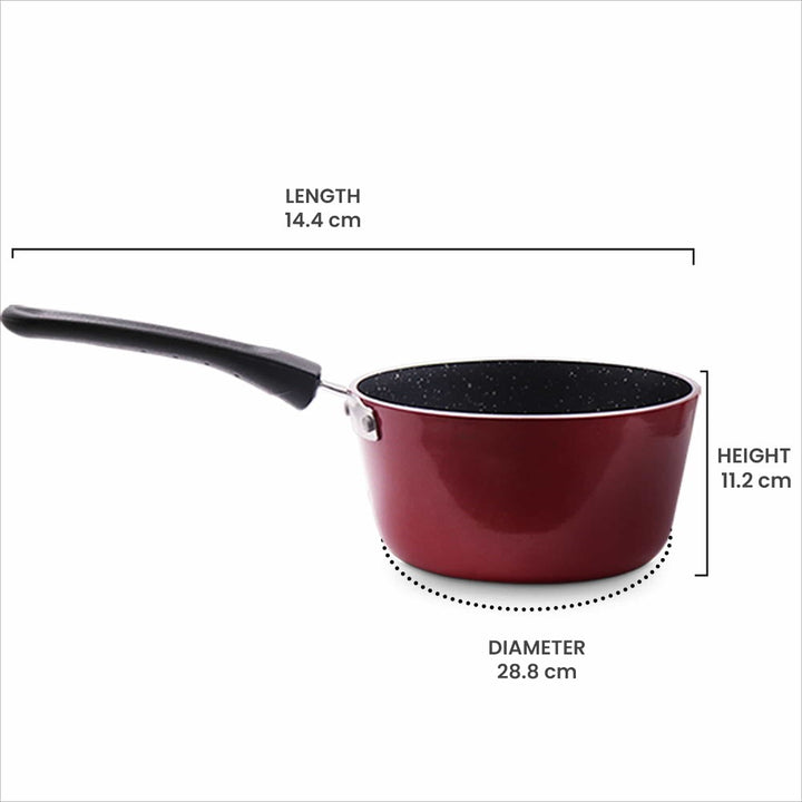 Sauce Pan Granito Non Induction (Milton Procook)