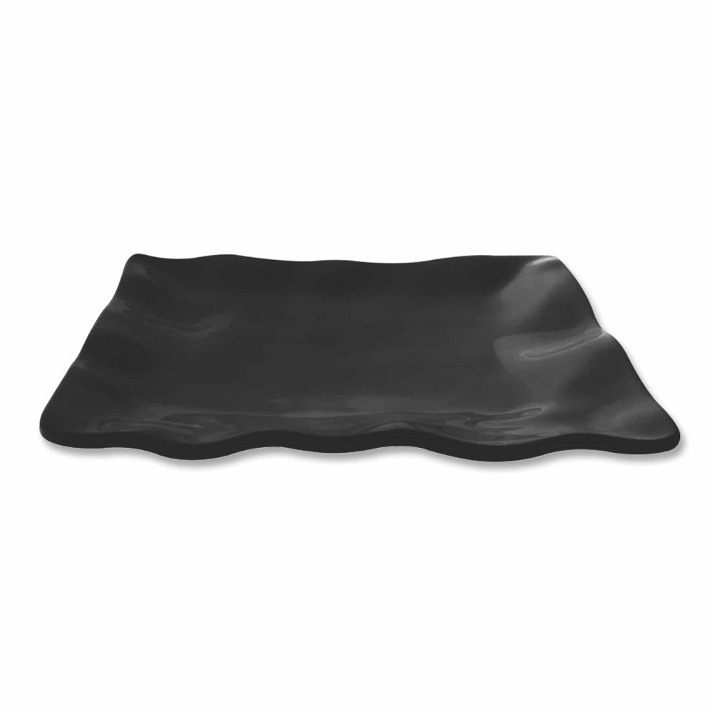 Square Wavy Platter by Milton