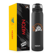 Sports Steel Edge UV Printing Thermoware Bottle With Twin Lid - Chennai Super Kings (CSK) - Milton