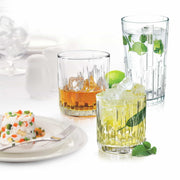 Treo by Milton Steps Whiskey Glass Tumbler