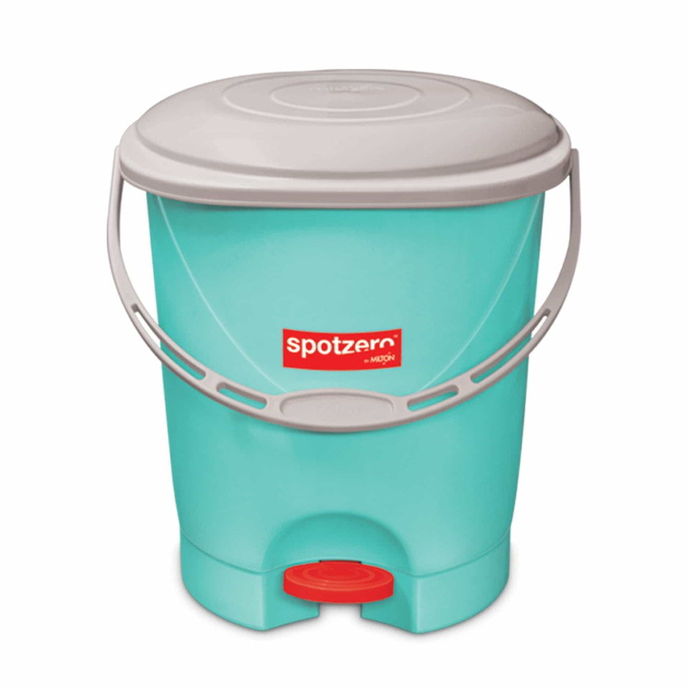 Clean Up Dustbin (Spotzero by Milton) - Aqua Green / Standard / 1 Unit