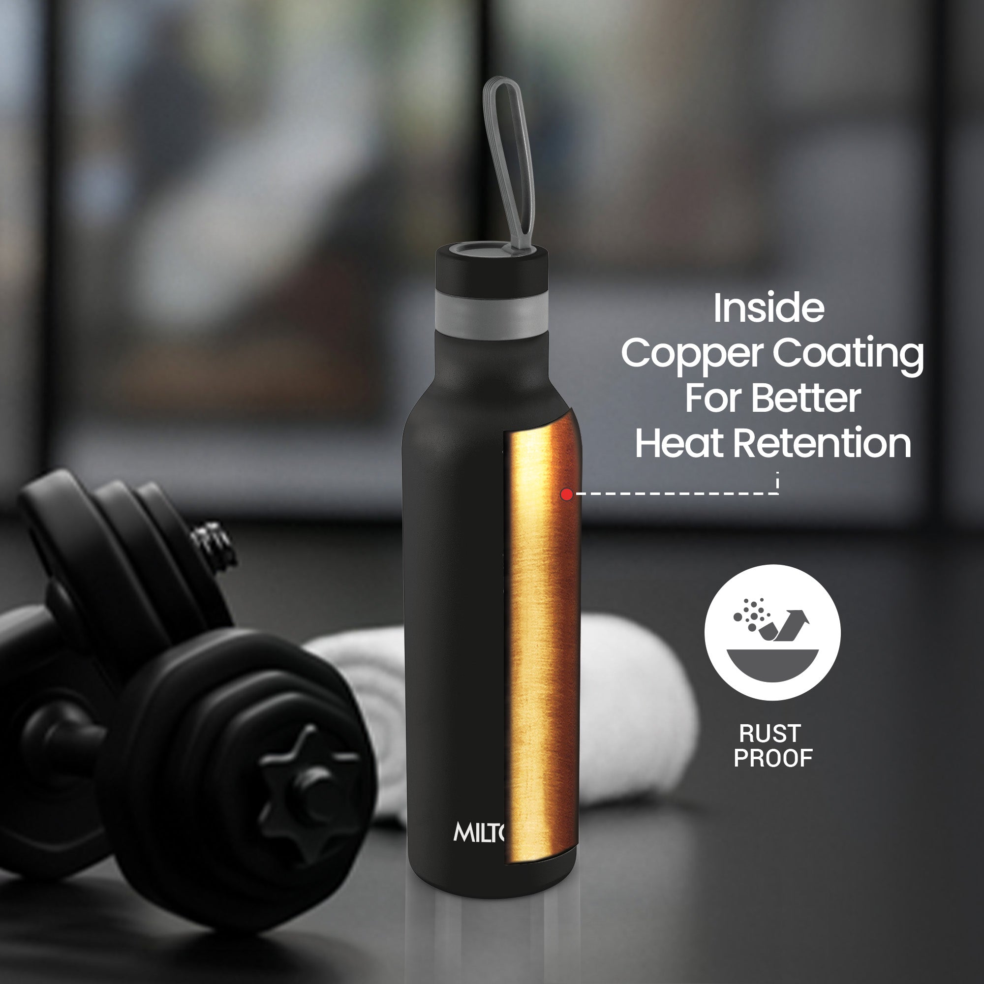 New Smarty Hot and Cold Thermosteel Bottle (Milton)