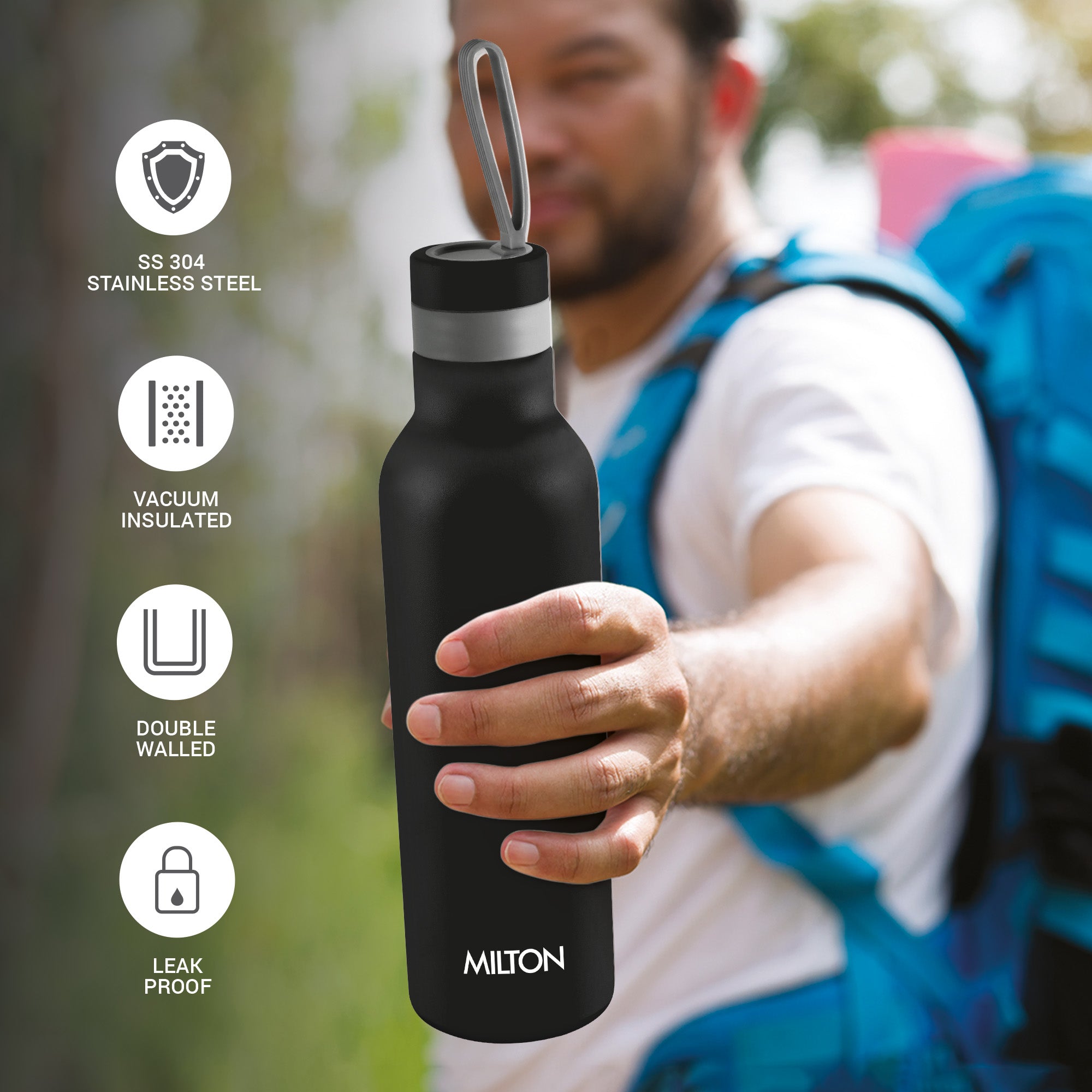 3D Personalized New Smarty Thermosteel Bottle (Milton)