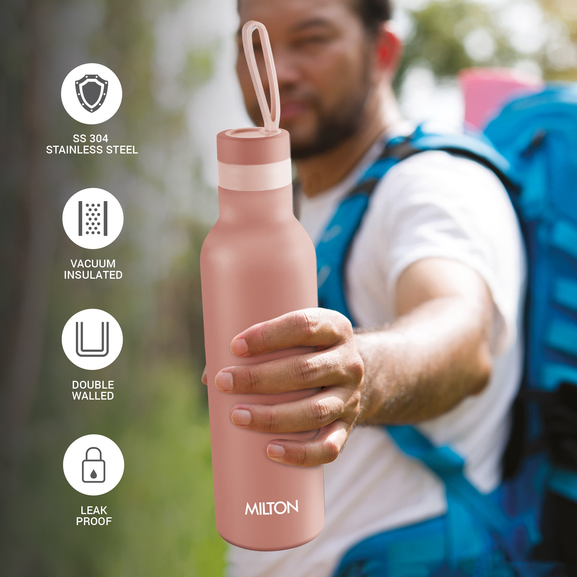 New Smarty Hot and Cold Thermosteel Bottle (Milton)