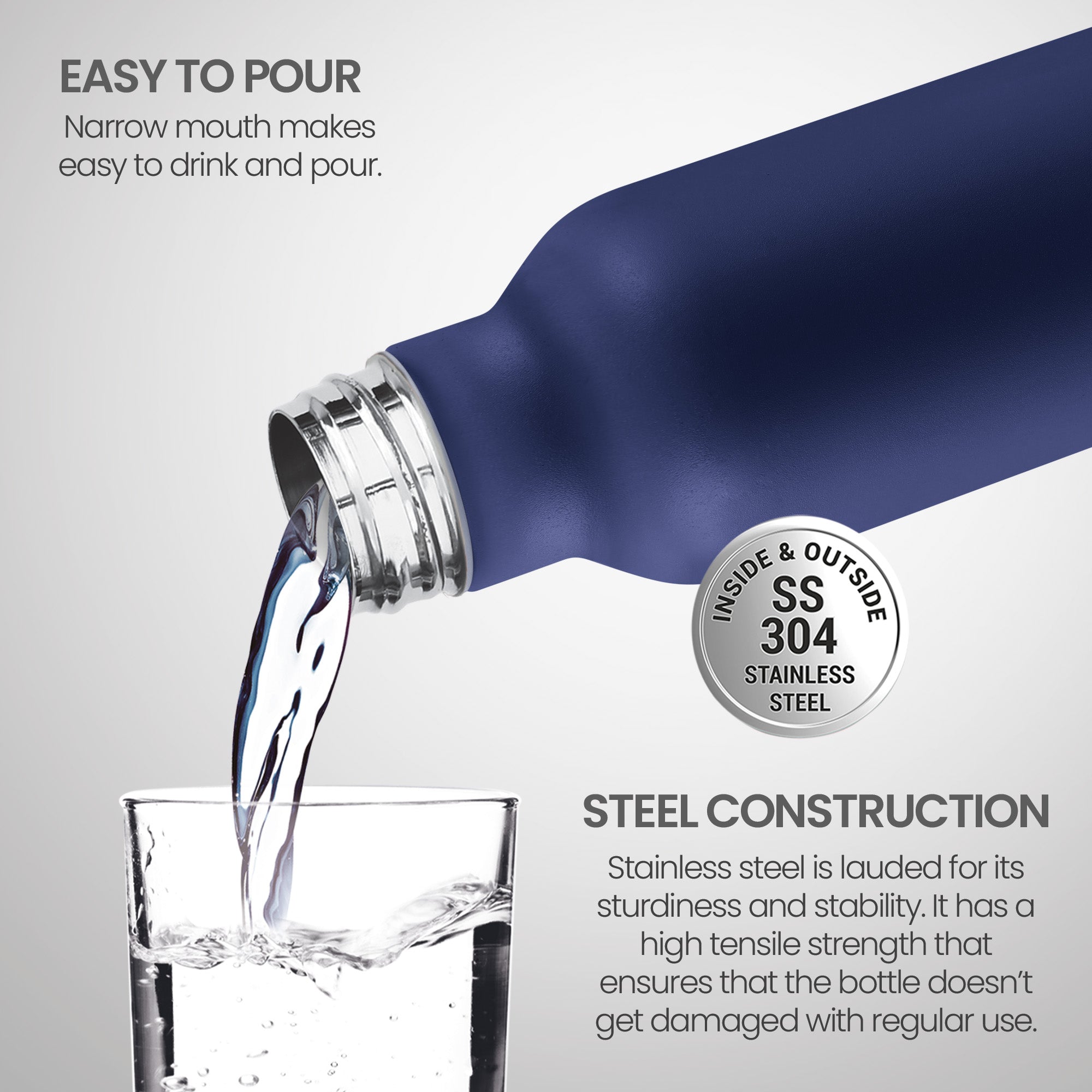 {Bhagat Singh - Navy Blue | 730 ml}