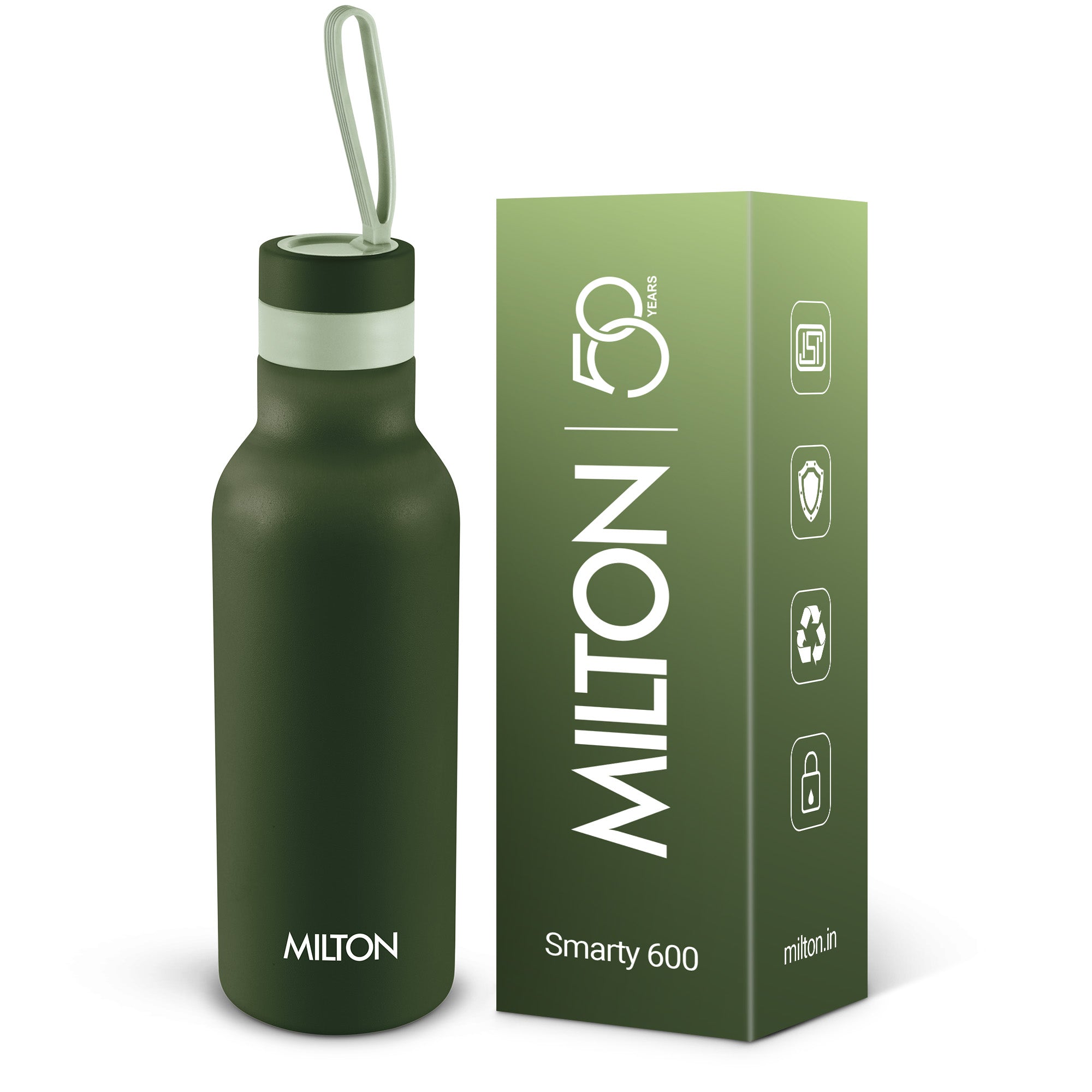 New Smarty Hot and Cold Thermosteel Bottle (Milton)