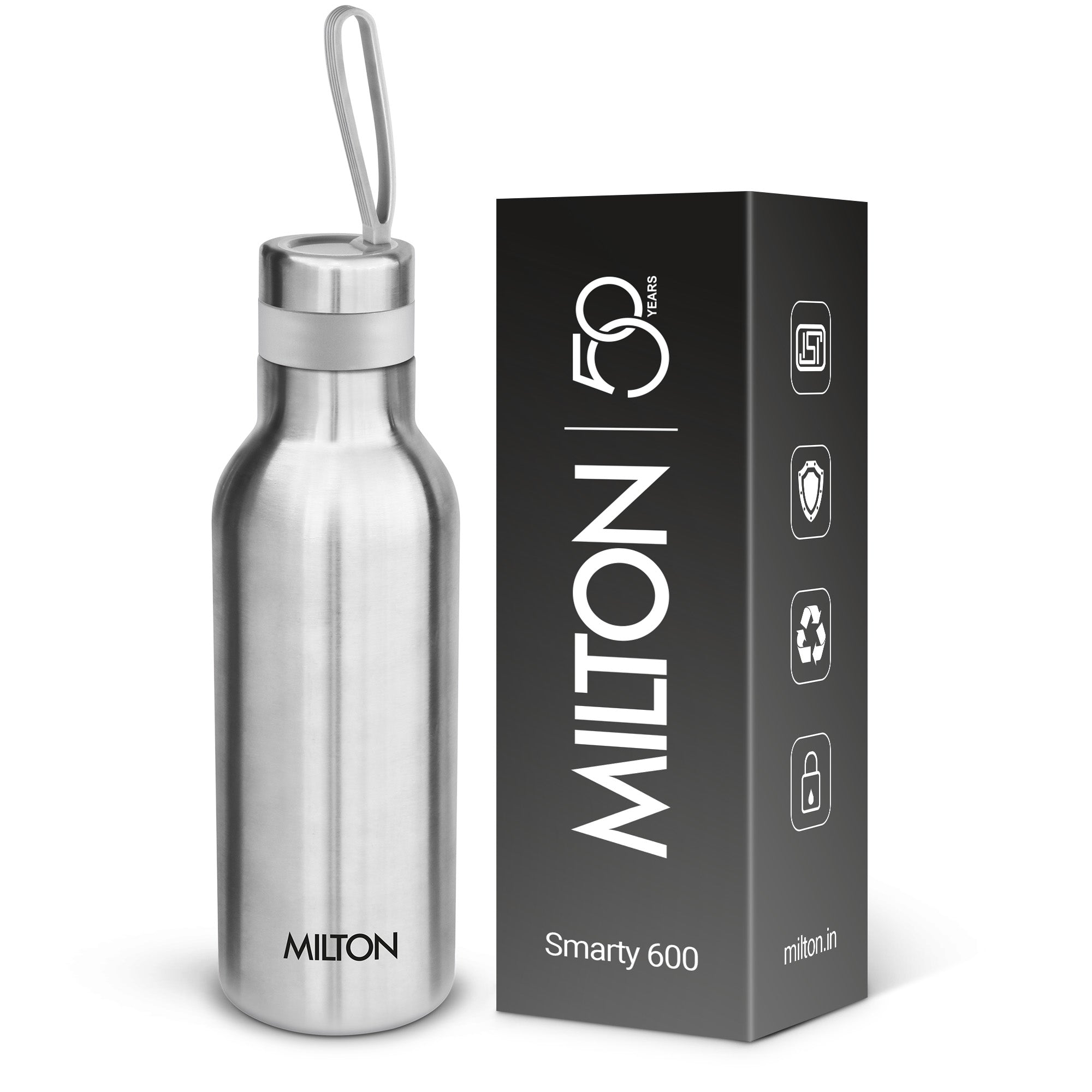 New Smarty Hot and Cold Thermosteel Bottle (Milton)